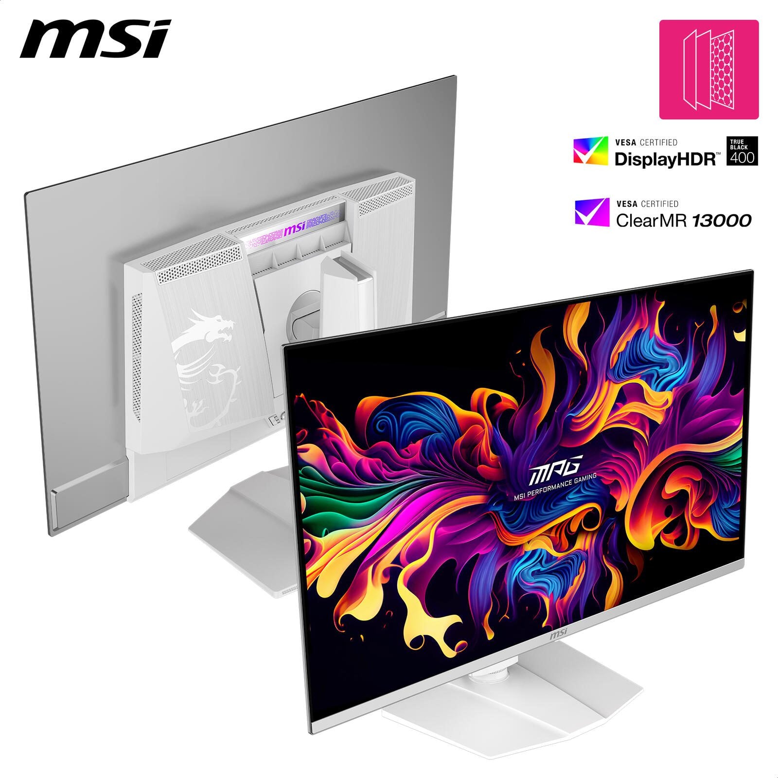 MSI MPG 321URXWDE QD-OLED 4K Ultra HD Gaming Display 80 cm (31.5')