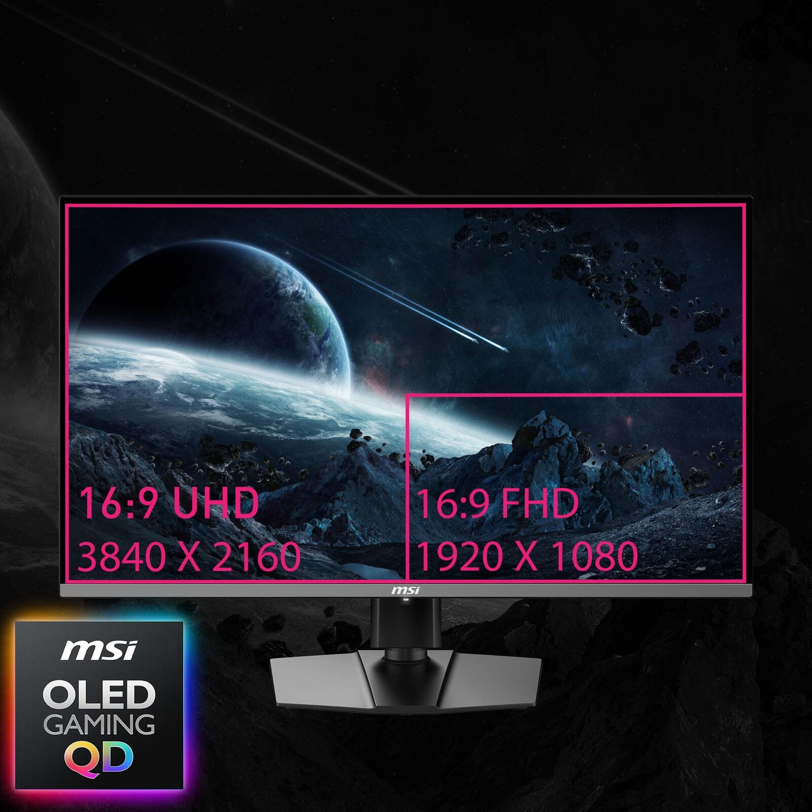 MSI MPG 322URXDE QD-OLED 4K Ultra HD Gaming Display 80 cm (31.5')