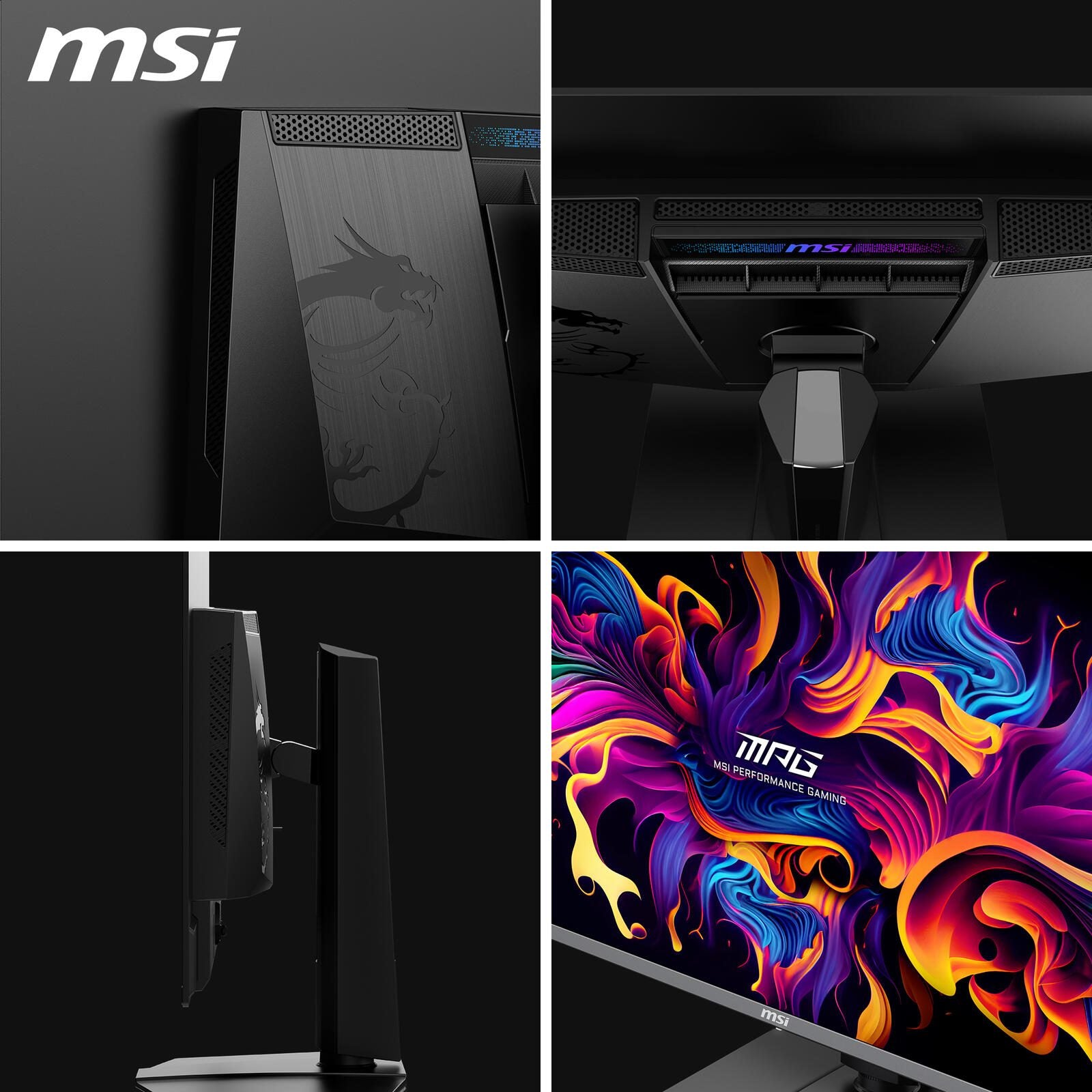 MSI MPG 322URXDE QD-OLED 4K Ultra HD Gaming Display 80 cm (31.5')
