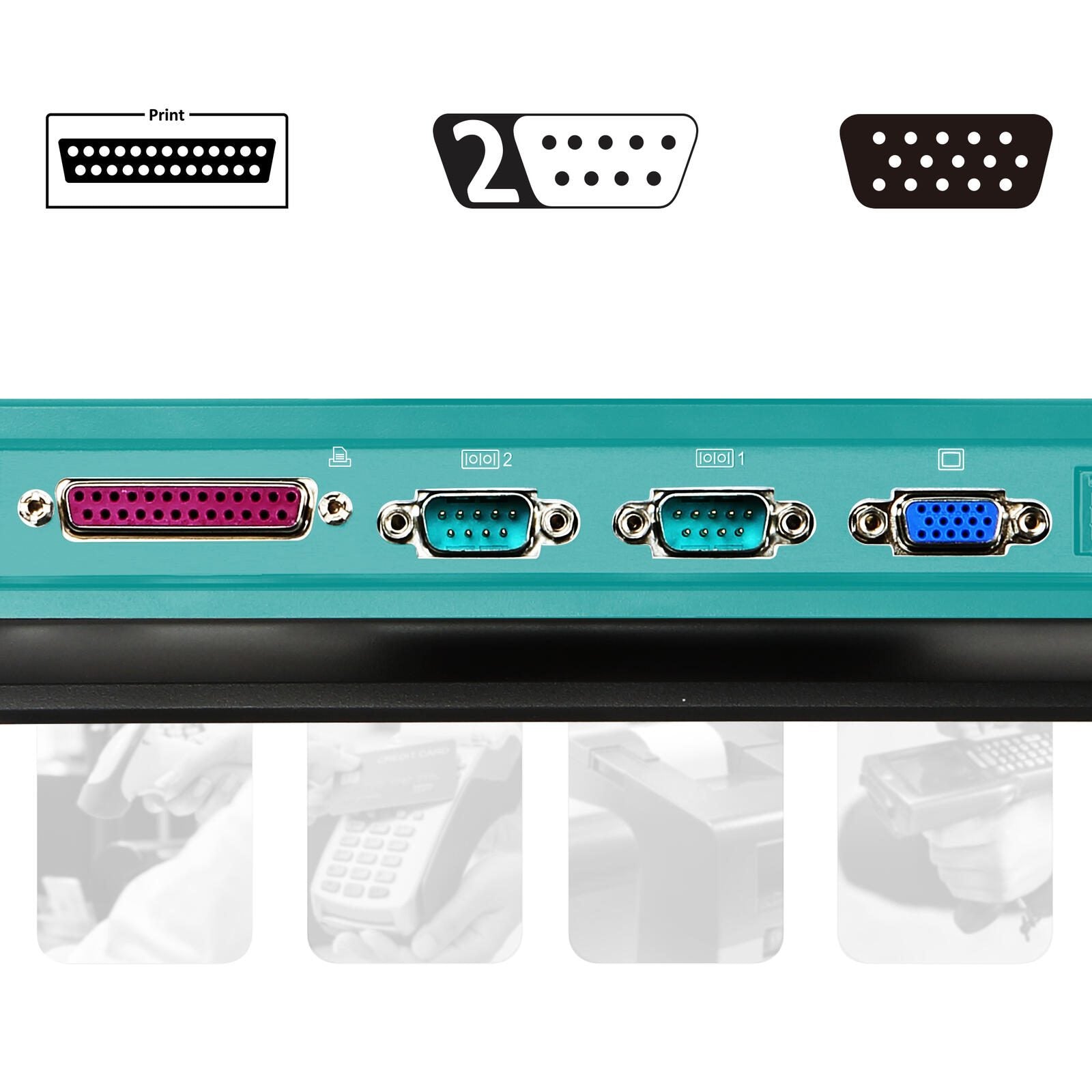 MSI PRO AP162T ADL-019DE All-in-One-PC 40 cm (15,6') Schwarz