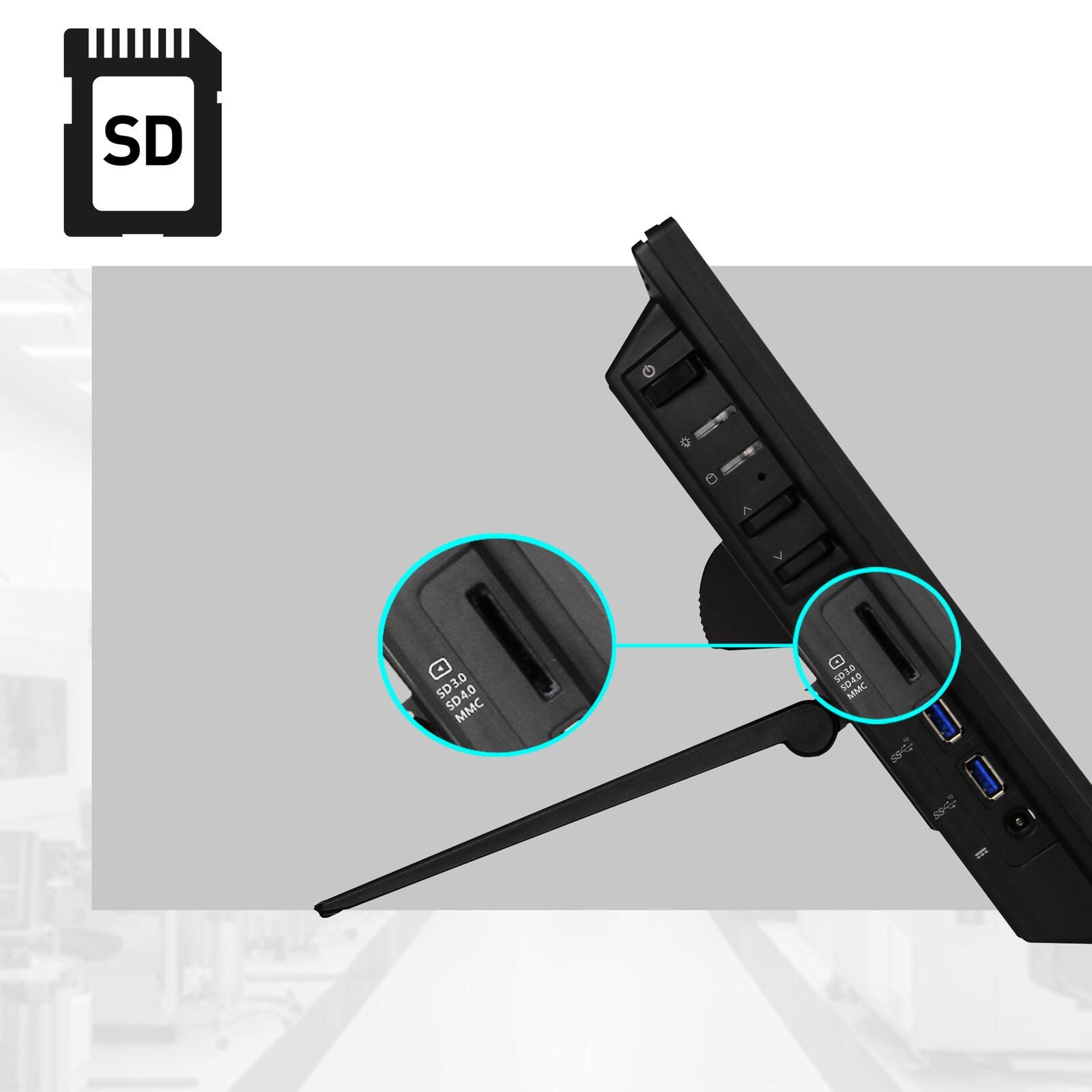 MSI PRO AP162T ADL-018XDE All-in-One-PC 40 cm (15,6') Schwarz