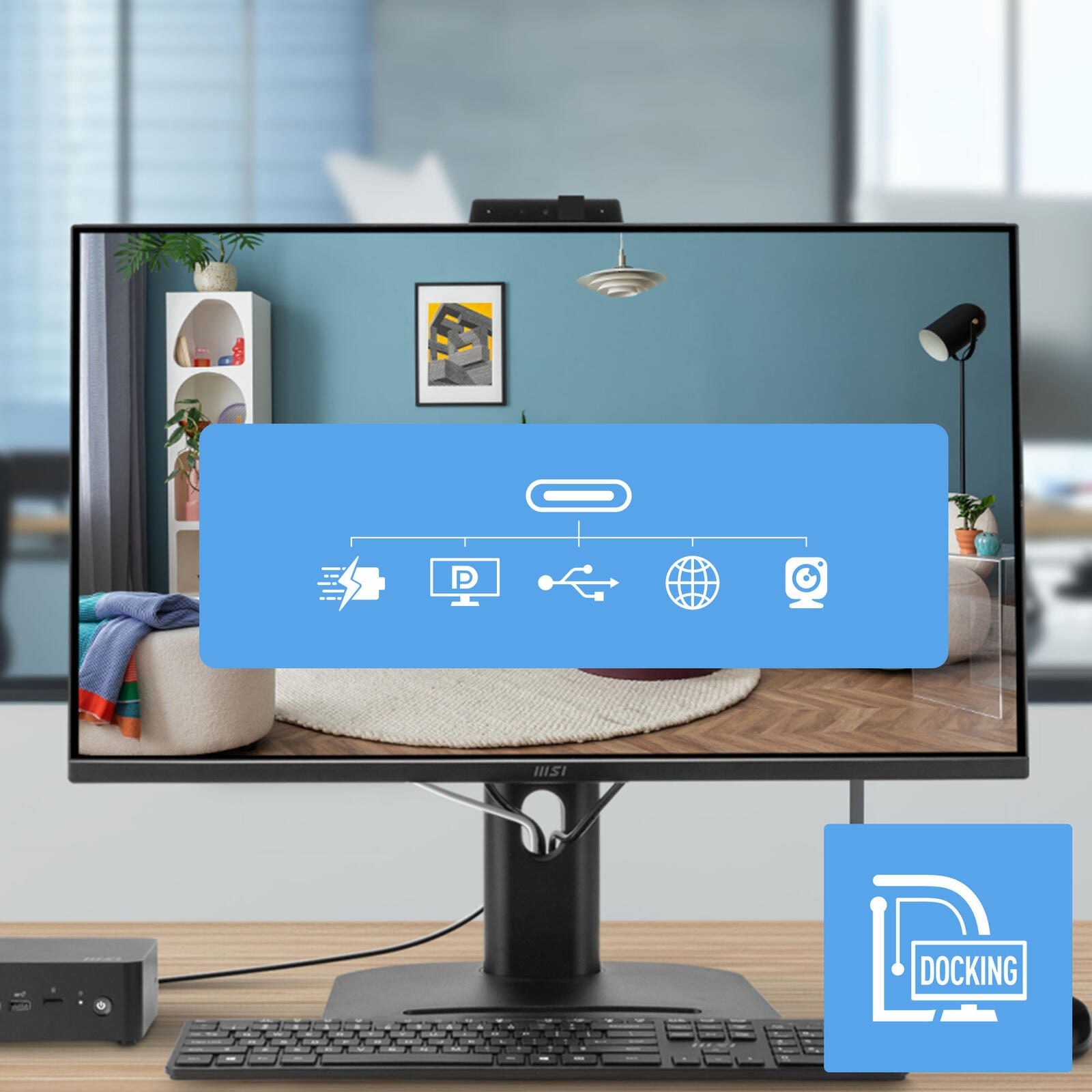 MSI PRO MP275QPDGDE WQHD 68,6 cm (27')