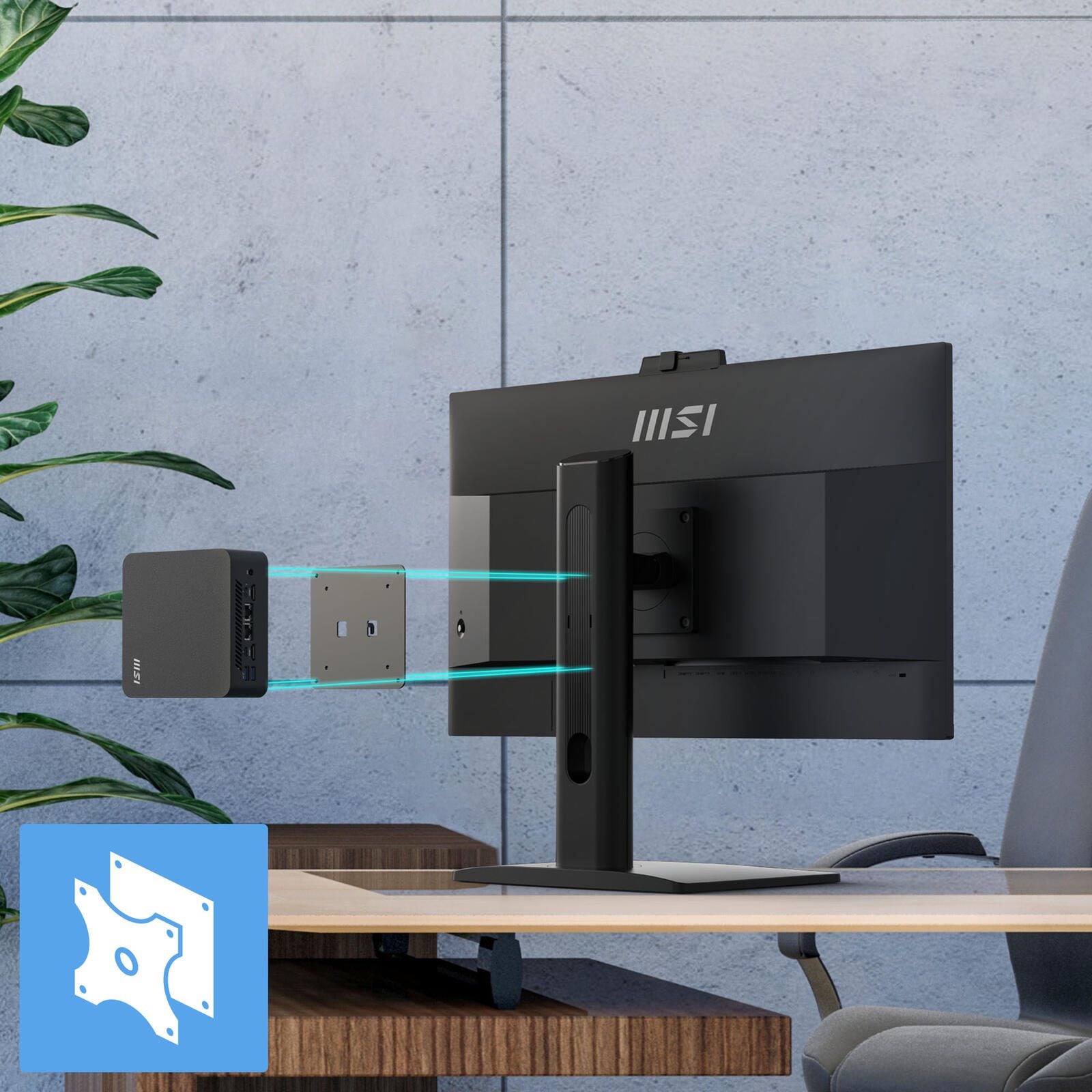 MSI PRO MP275QPDGDE WQHD 68,6 cm (27')