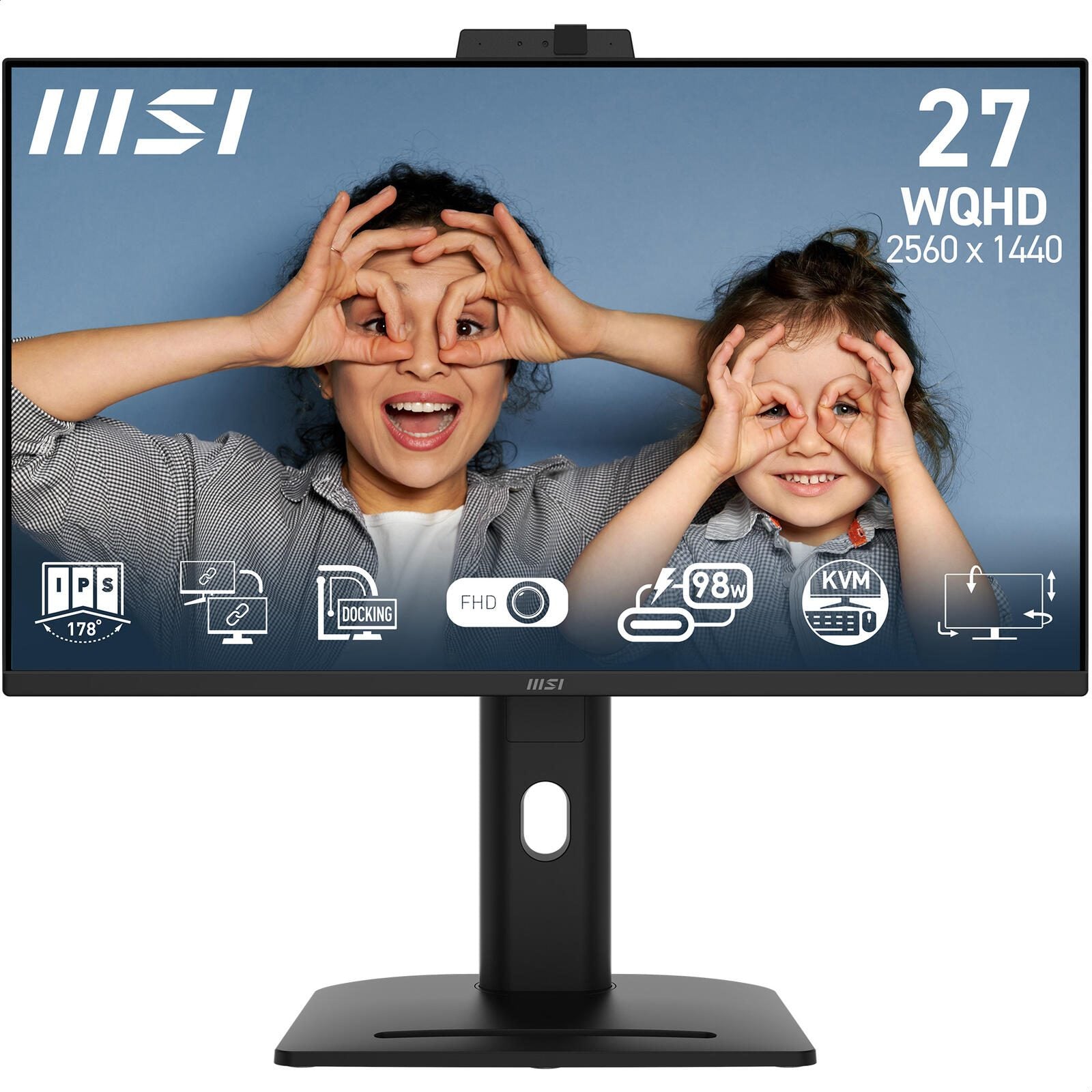 MSI PRO MP275QPDGDE WQHD 68,6 cm (27')