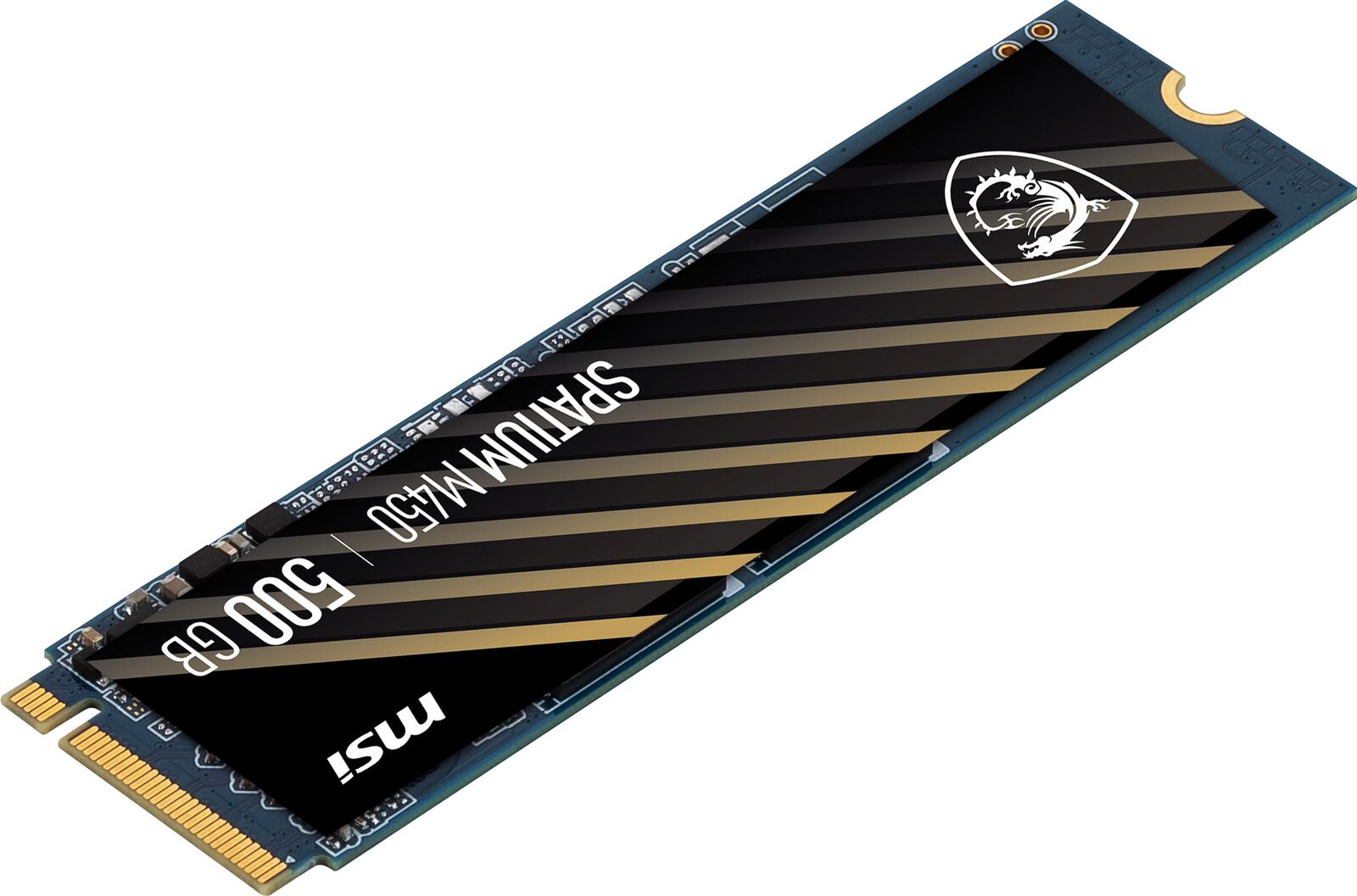 MSI SPATIUM M450 M.2 SSD intern 500 GB