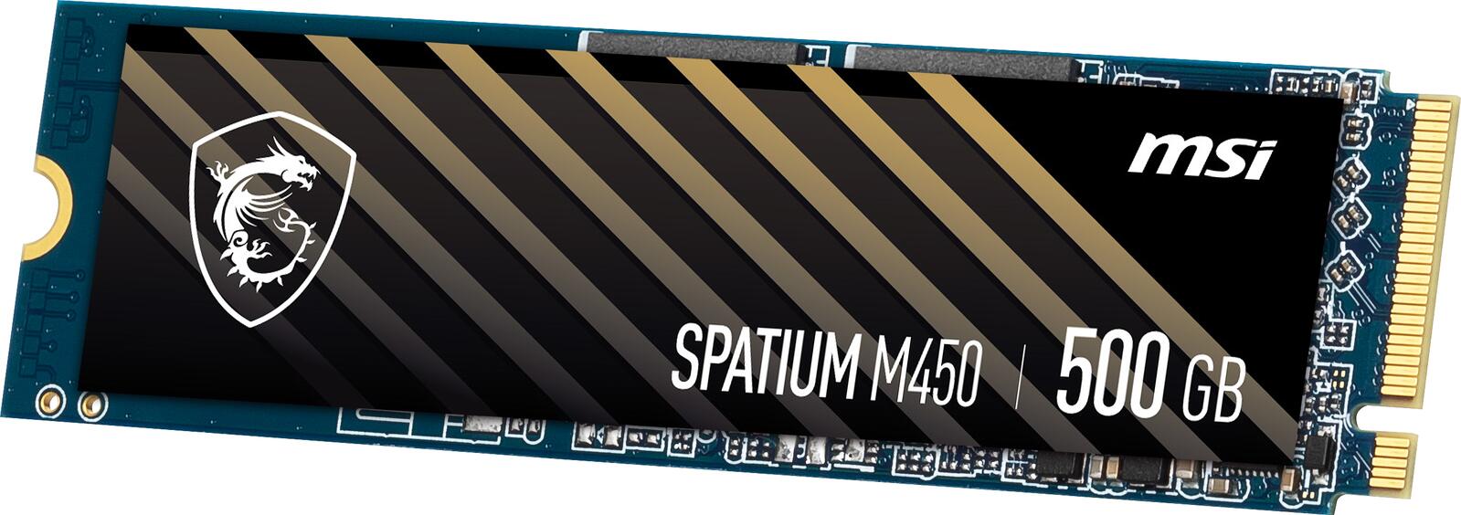 MSI SPATIUM M450 M.2 SSD intern 500 GB
