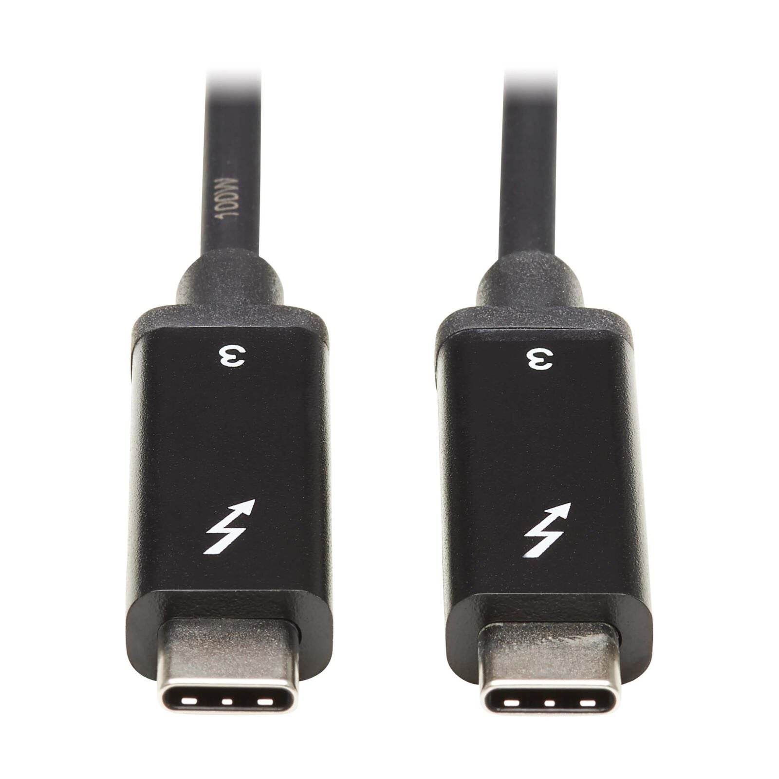 Eaton Tripp Lite Series Thunderbolt 3 USB-C Kabel 1,5m, schwarz