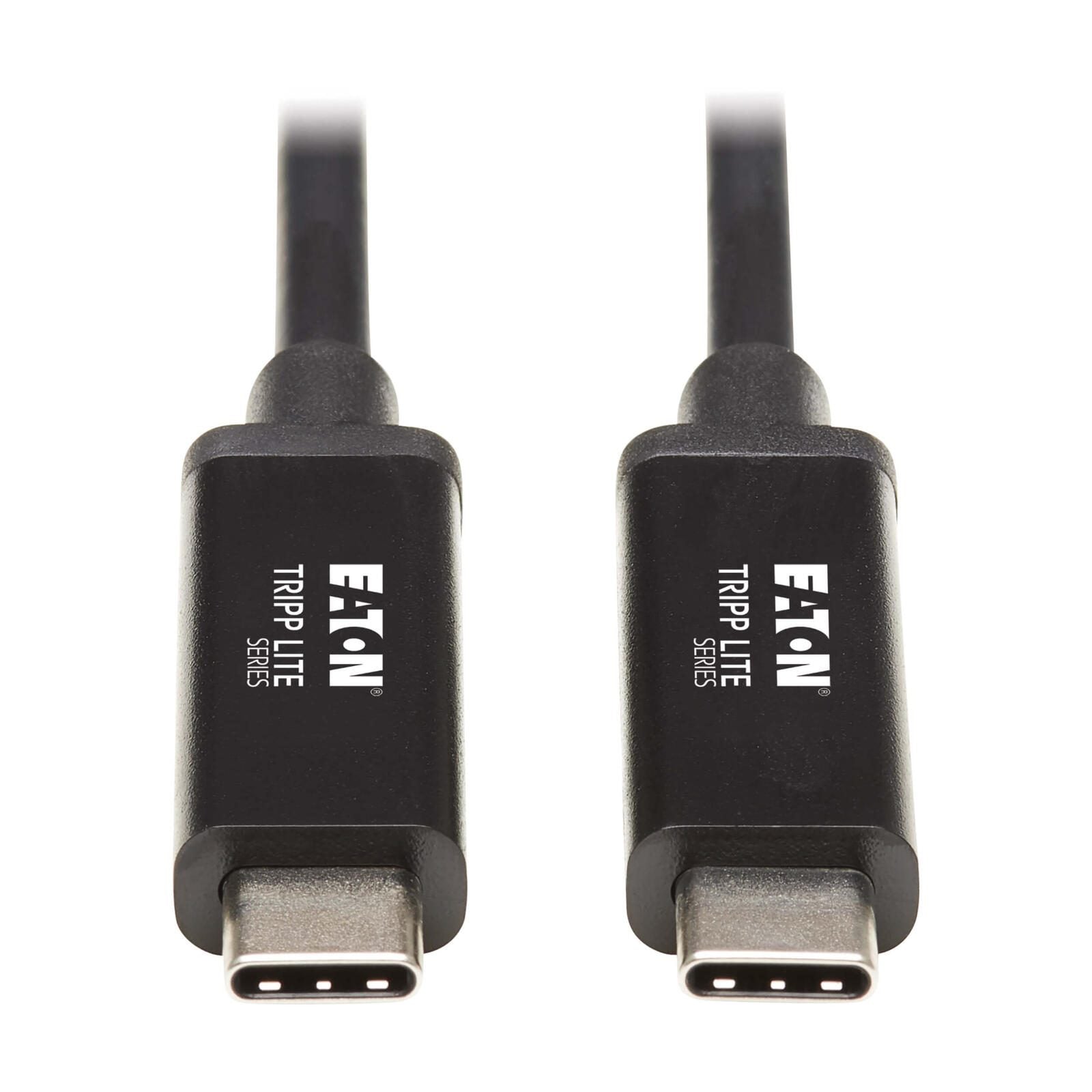 Eaton Tripp Lite Series Thunderbolt 3 USB-C Kabel 1,5m, schwarz