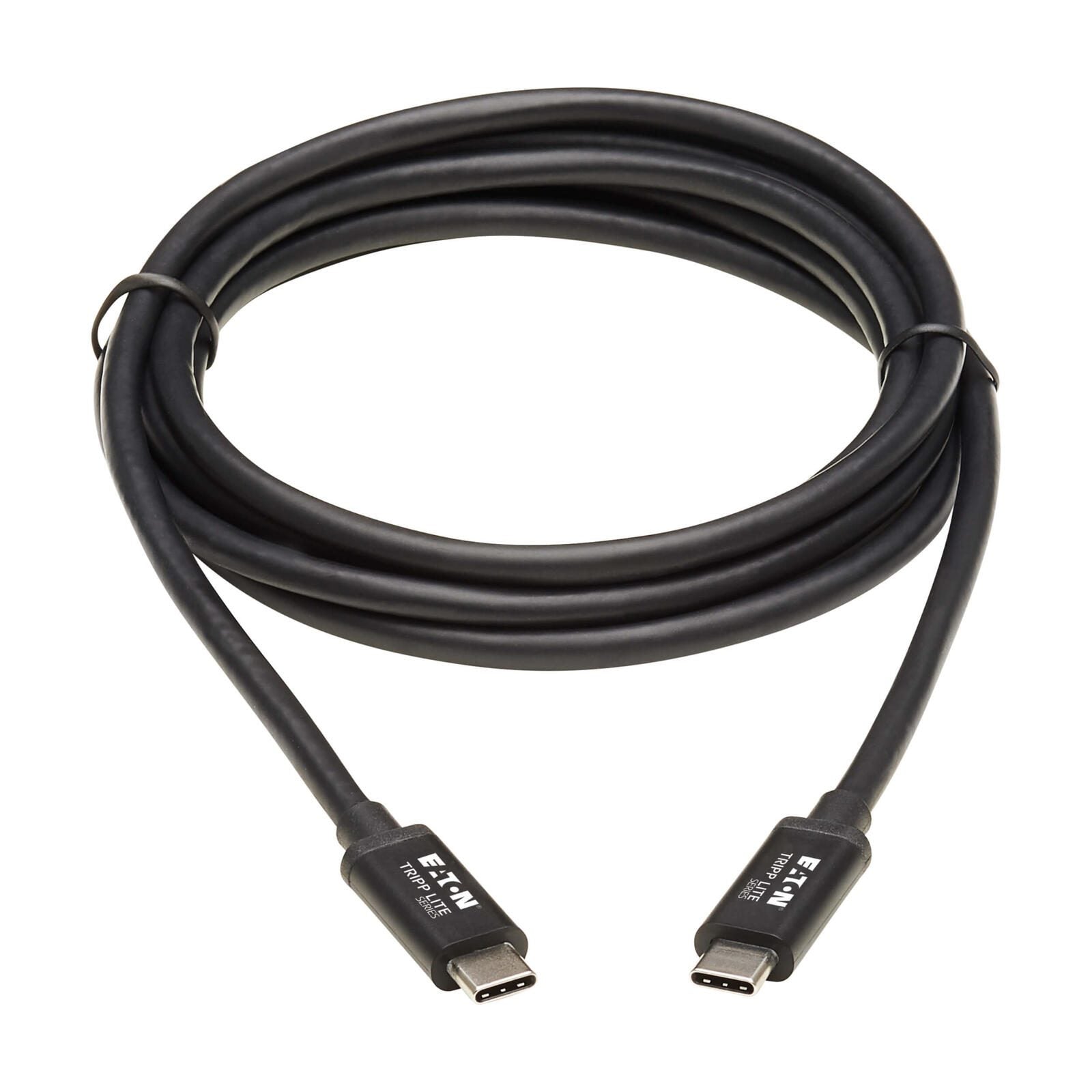 Eaton Tripp Lite Series Thunderbolt 3 USB-C Kabel 1m, schwarz