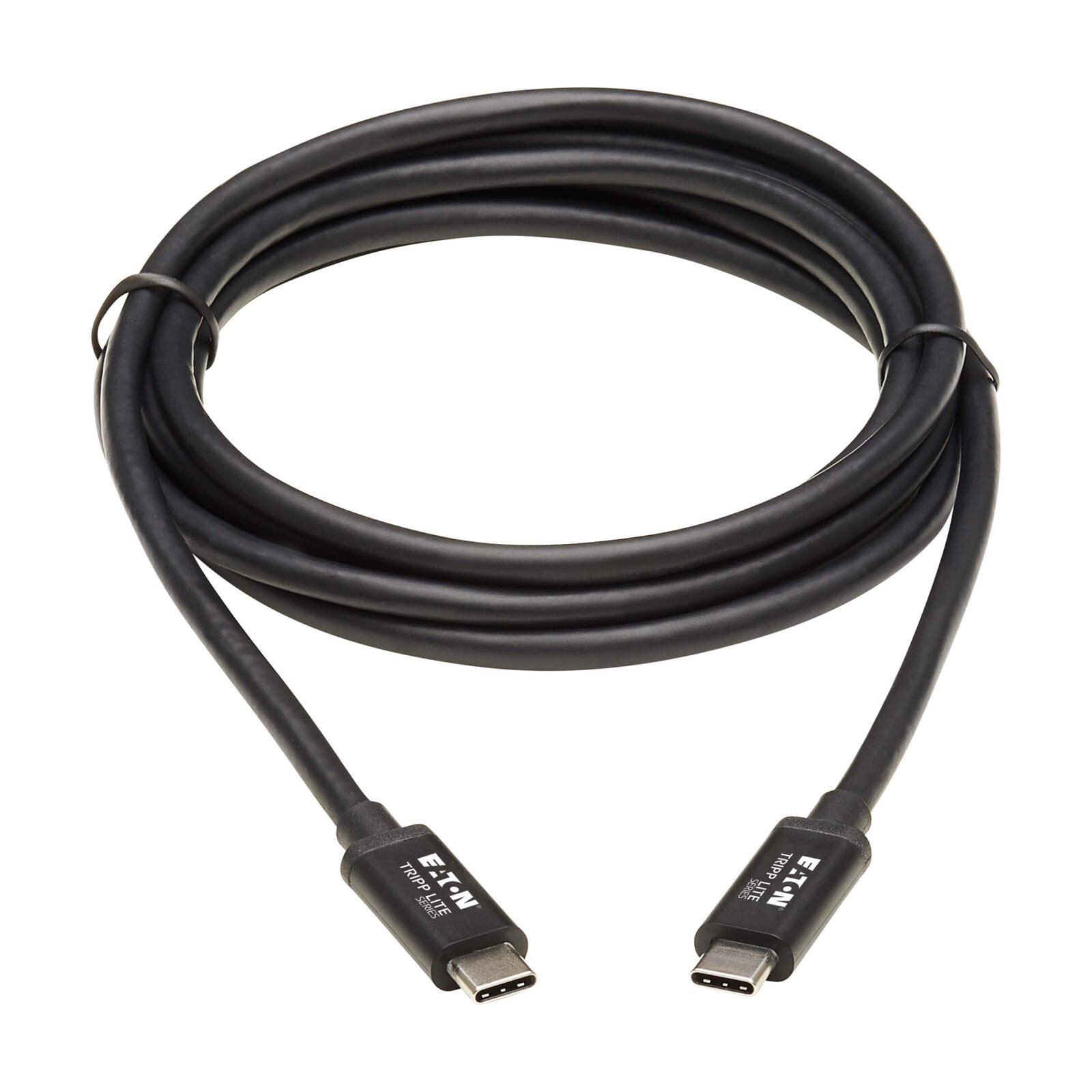 Eaton Tripp Lite Series Thunderbolt 3 USB-C Kabel 2m, schwarz