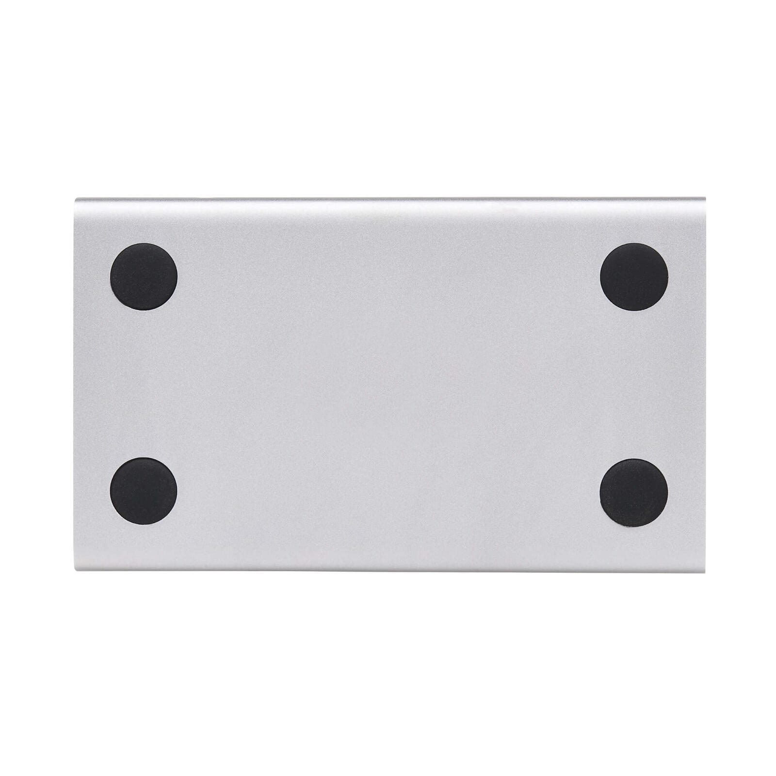 Eaton Tripp Lite Series 4-Port Thunderbolt 4 Hub - 8K, 2x 4K 60 Hz, USB 3.2 Gen 2, USB-A Port, 100W Charging, Gray