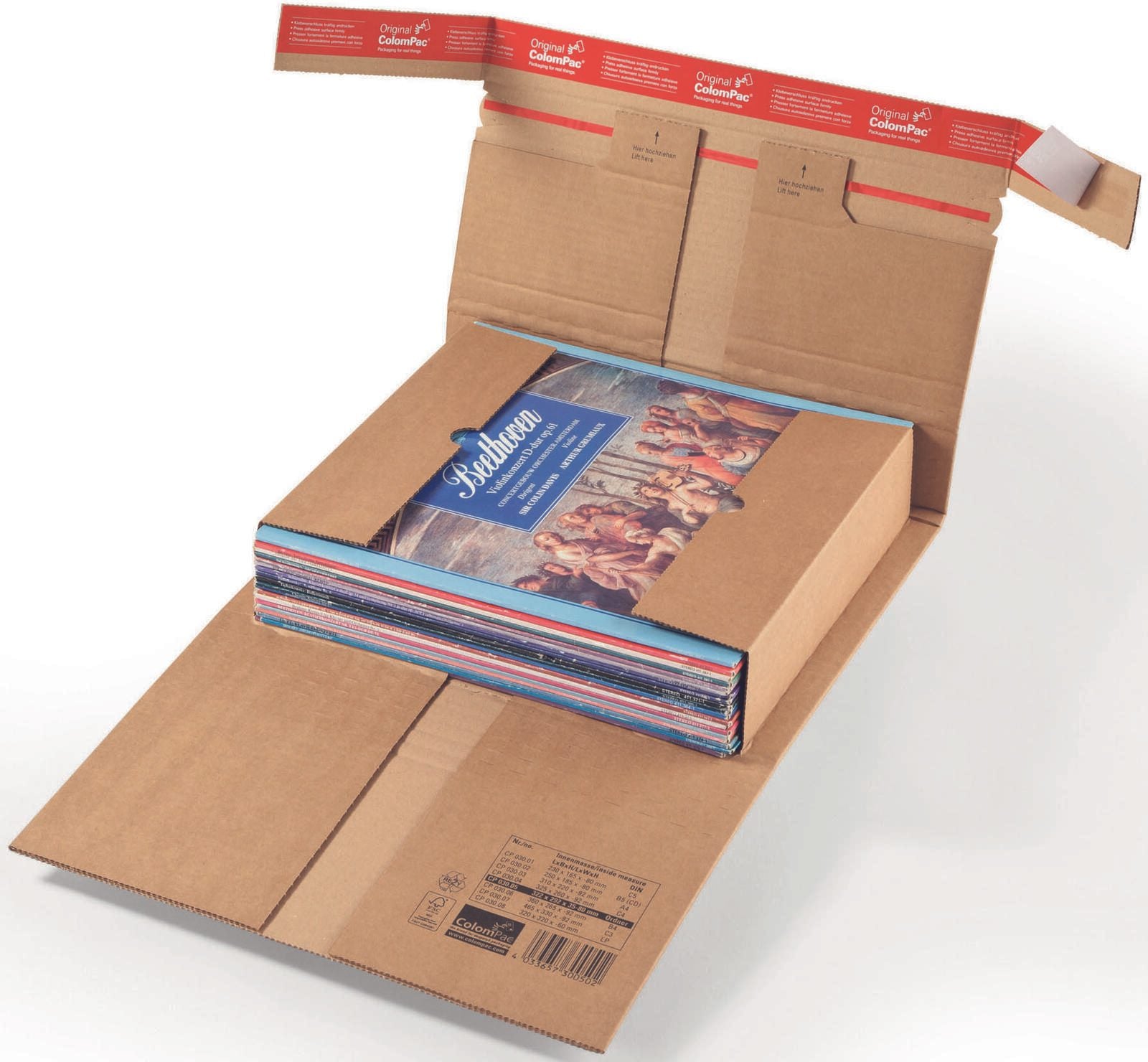 ColomPac® Buchverpackungen 36,0 x 26,5 x 9,2 cm