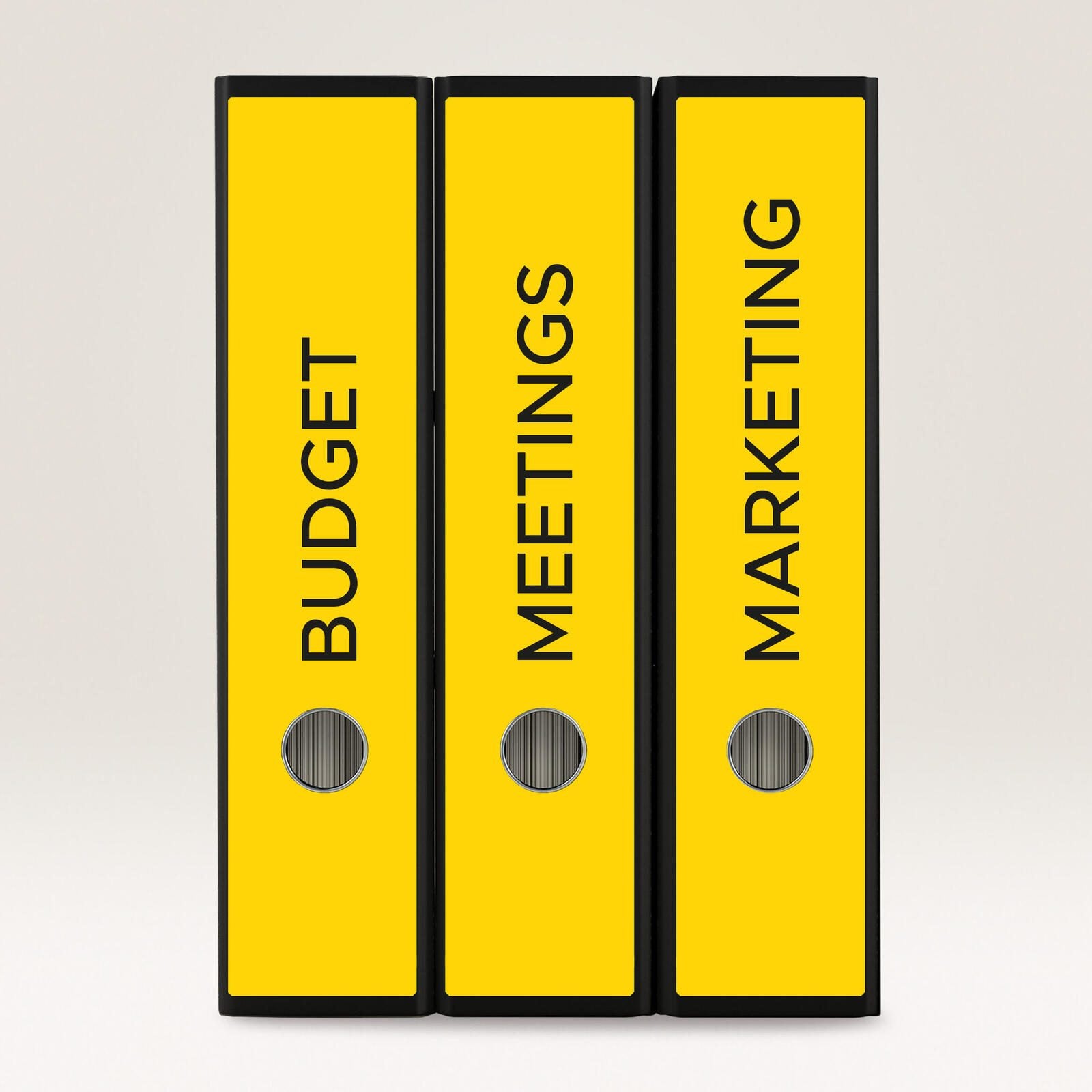 AVERY Zweckform Ordneretiketten 61,0 x 297,0 mm gelb