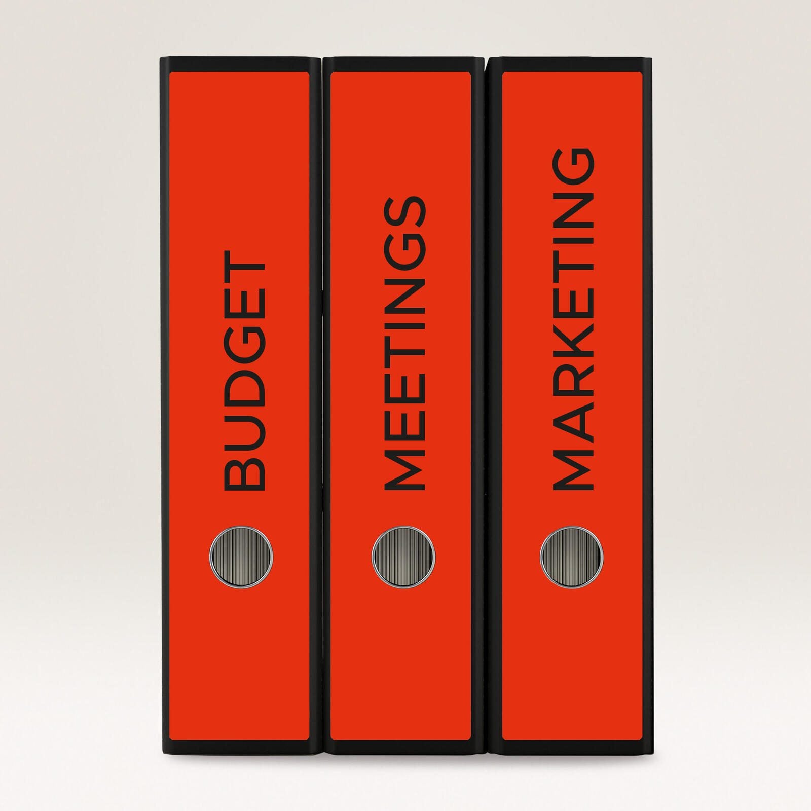 AVERY Zweckform Ordneretiketten 61,0 x 297,0 mm rot