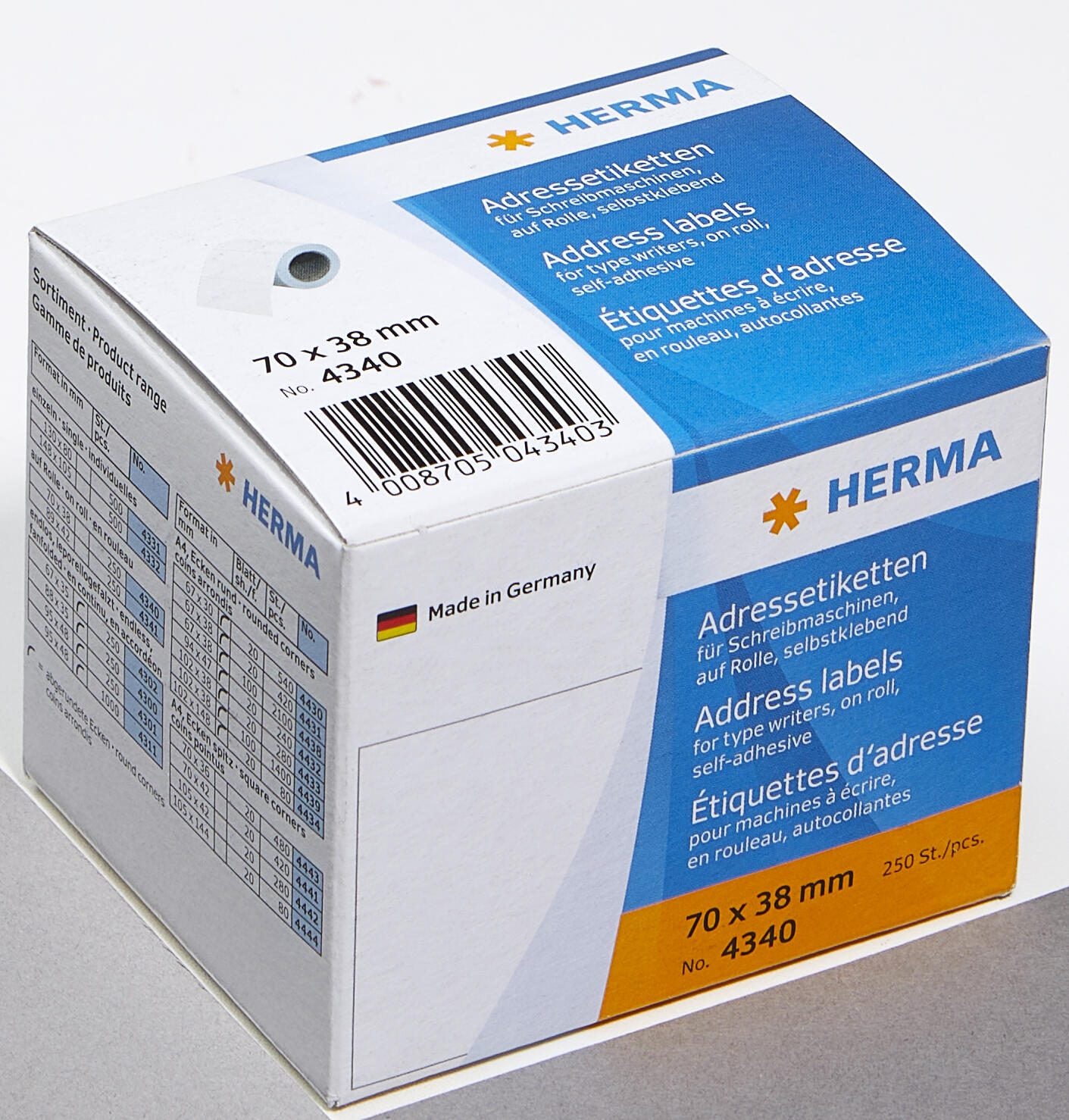 HERMA Adressetiketten 70,0 x 38,0 mm