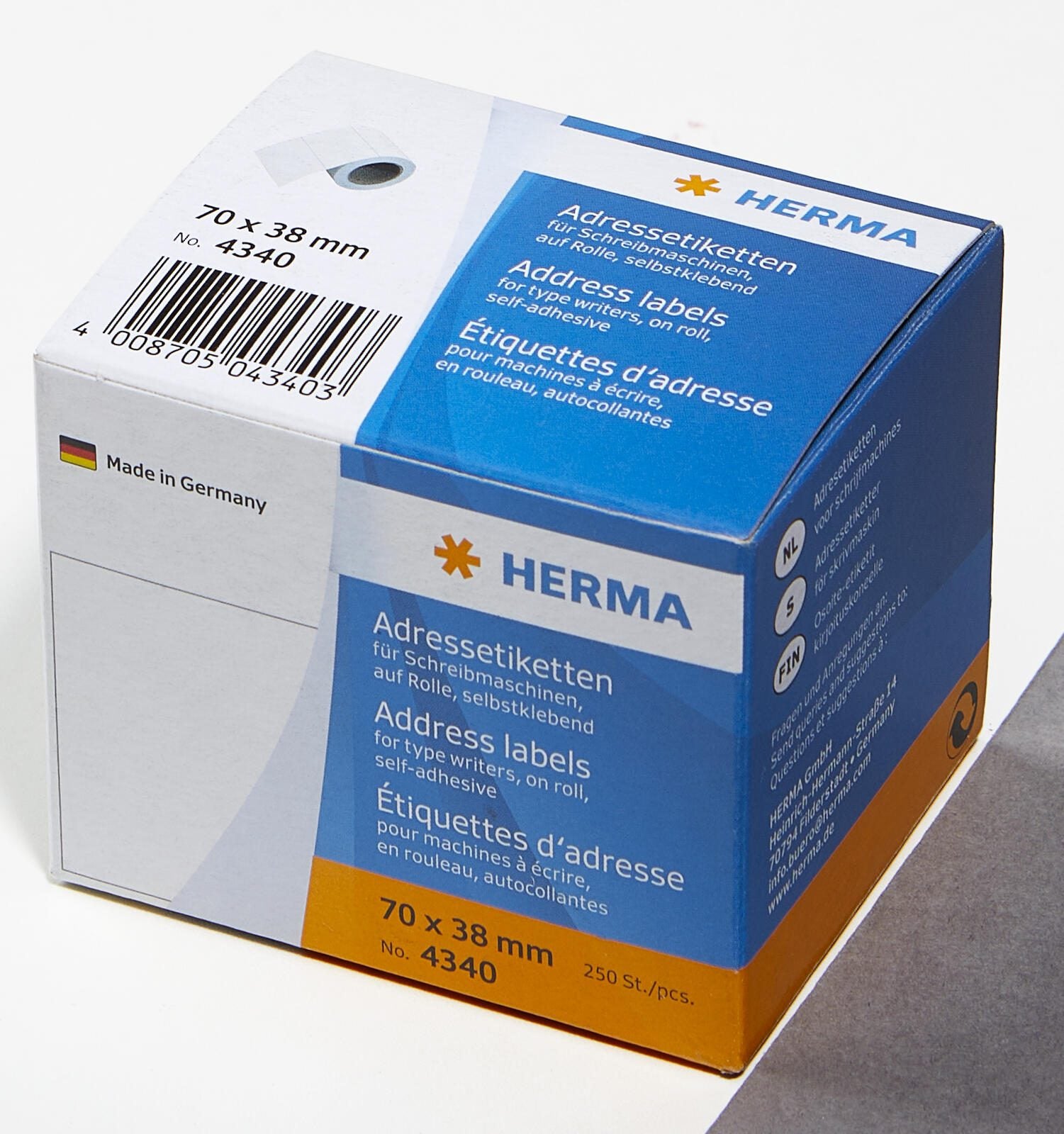 HERMA Adressetiketten 70,0 x 38,0 mm