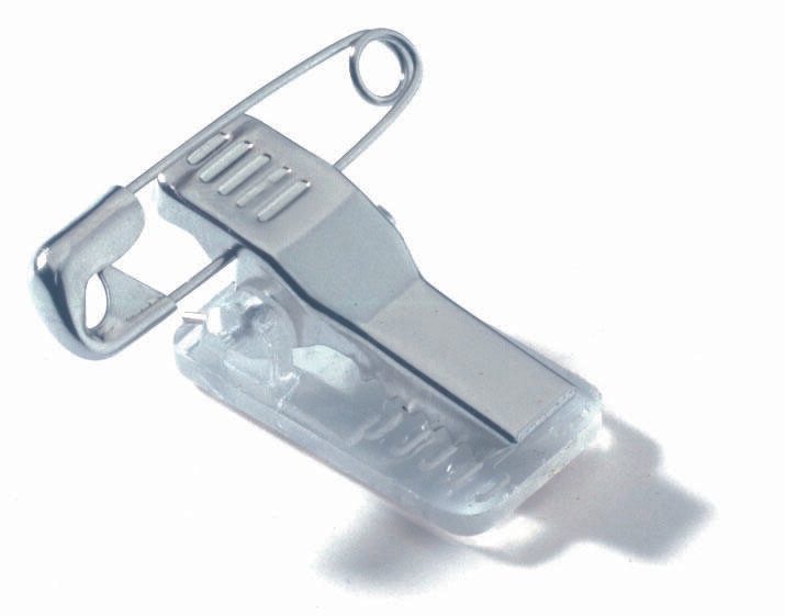 DURABLE Namensschilder transparent 7.5 cm x 4 cm