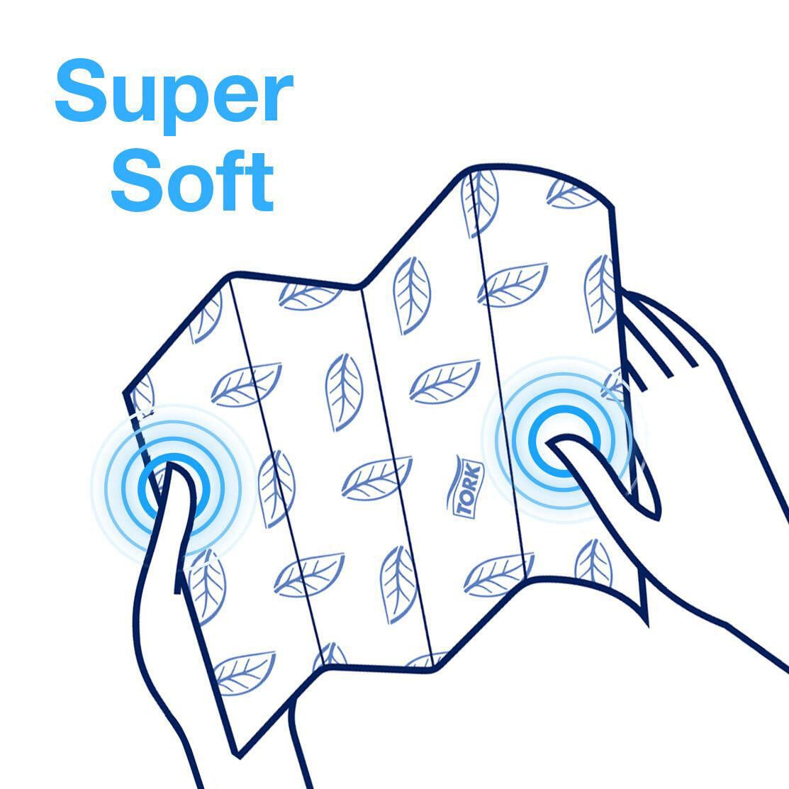 TORK Papierhandtücher Xpress® H2 Premium Extra Soft 2-lagig
