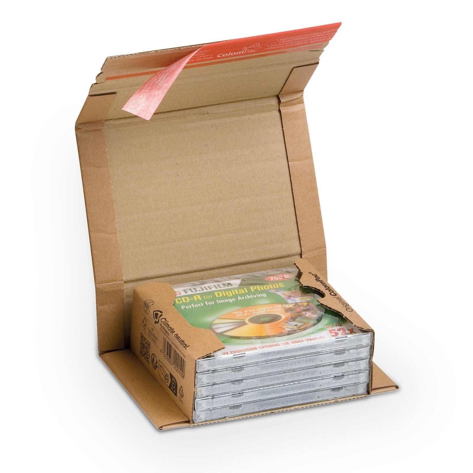 ColomPac® Buchverpackungen 14,7 x 12,6 x 5,5 cm