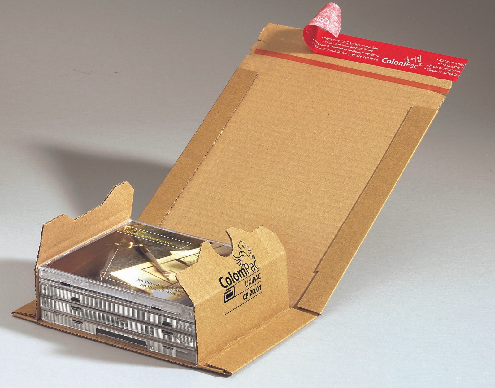 ColomPac® Buchverpackungen 14,7 x 12,6 x 5,5 cm