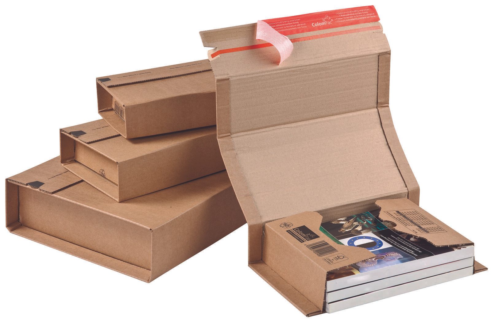 ColomPac® Buchverpackungen 14,7 x 12,6 x 5,5 cm