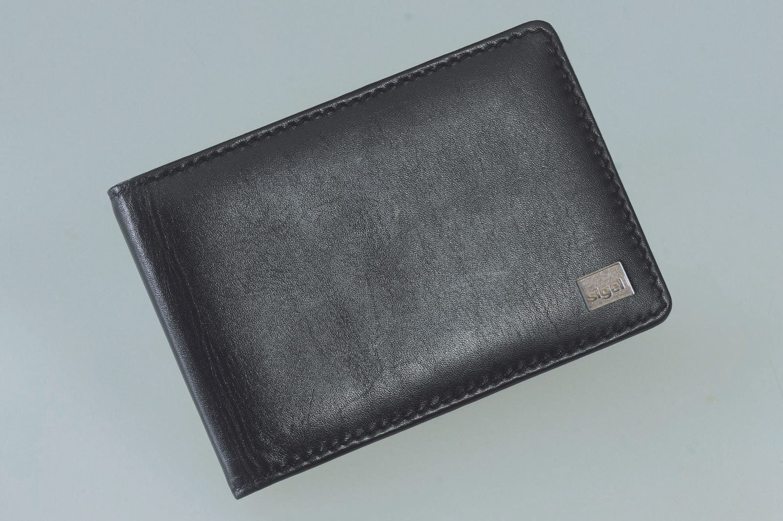 SIGEL Visitenkartenmäppchen 110 x 16 x 75 mm schwarz