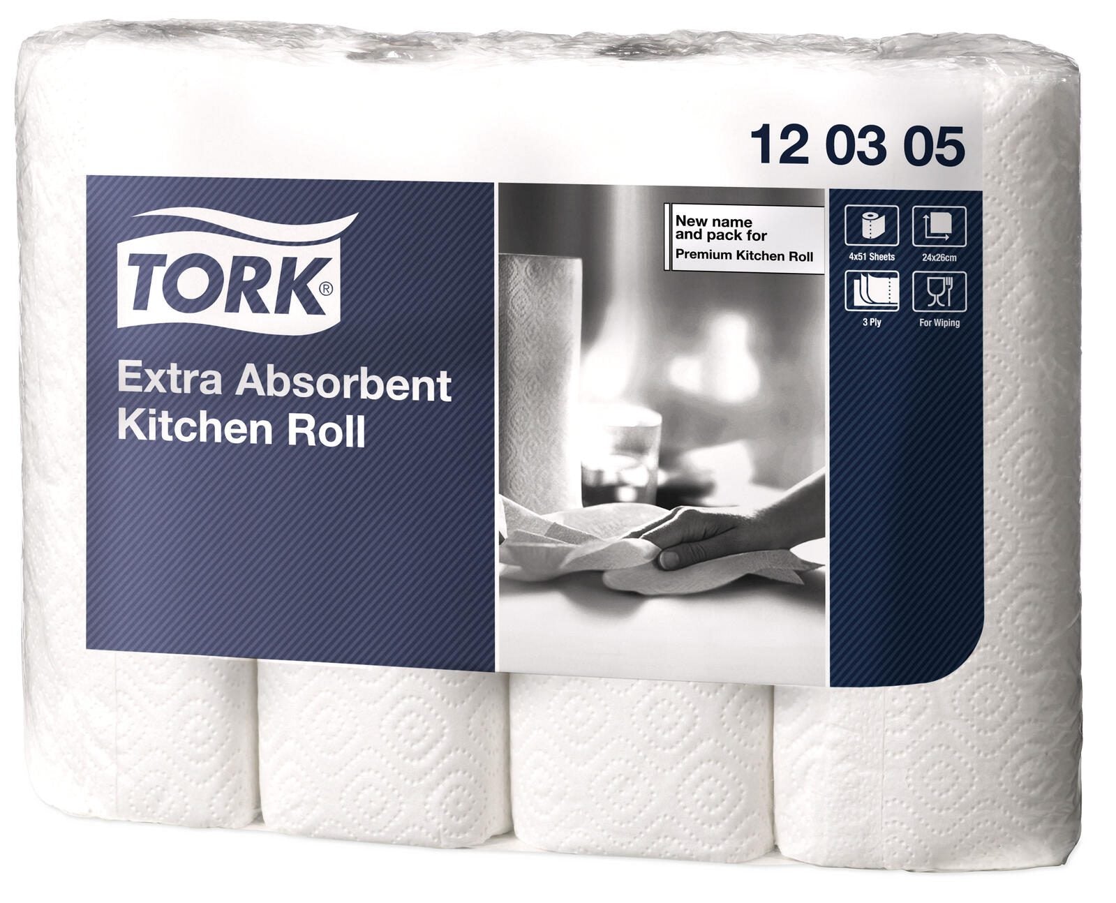 TORK Küchenrollen Premium 3-lagig