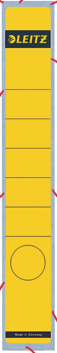 LEITZ 1648 Ordneretiketten für 5.2 cm Rückenbreite 39,0 x 285,0 mm