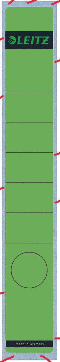 LEITZ 1648 Ordneretiketten für 5.2 cm Rückenbreite 39,0 x 285,0 mm