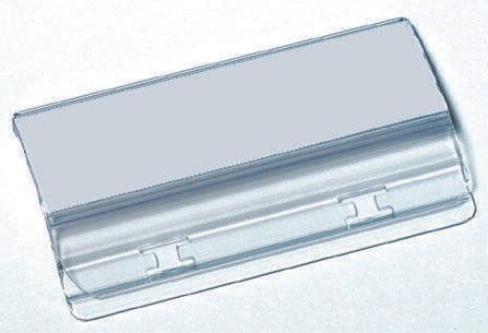 Vollsichtreiter PVC transparent