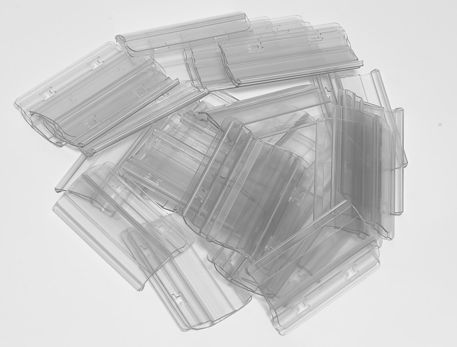 Vollsichtreiter PVC transparent