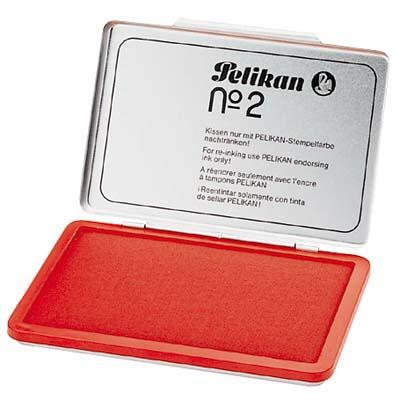 Pelikan Stempelkissen 11,0 x 7,0 cm rot