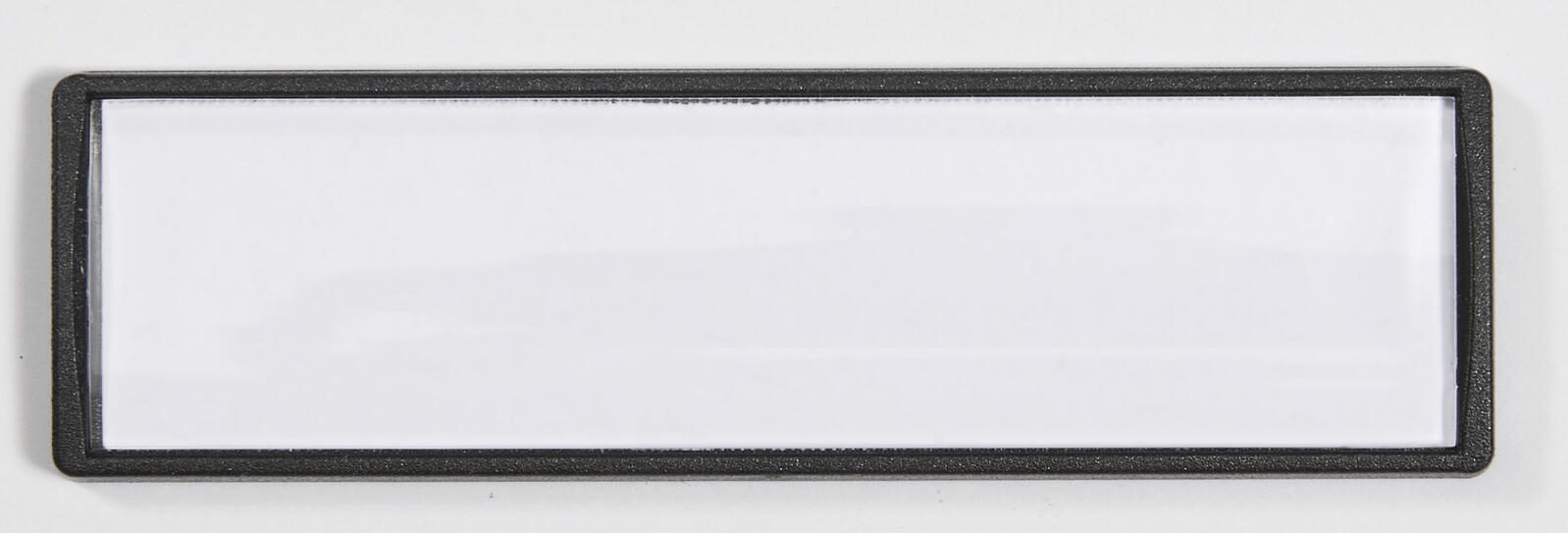 DURABLE Clip Card Namensschilder schwarz 6.7 cm x 1.7 cm