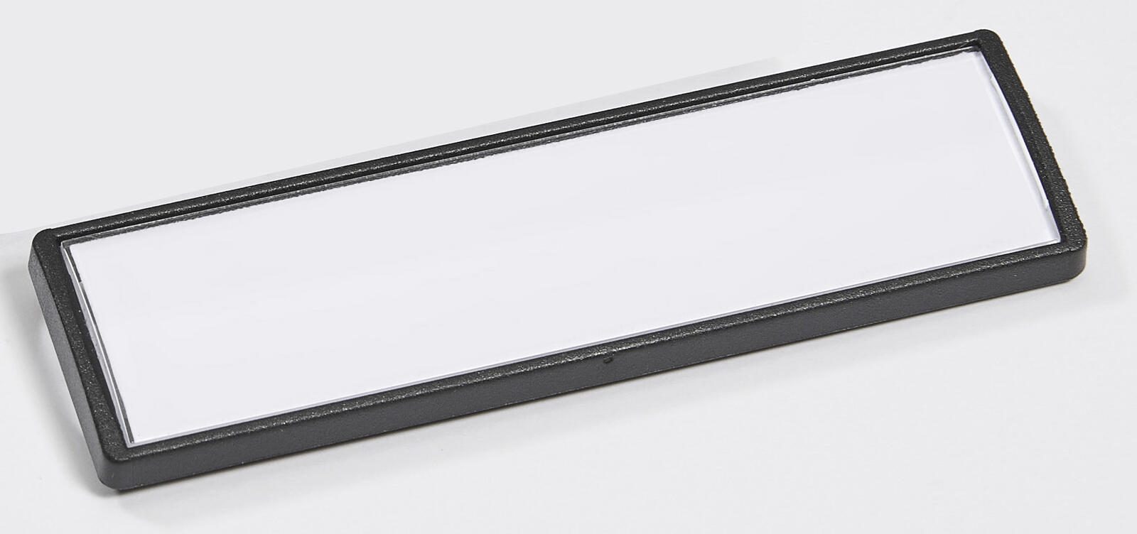 DURABLE Clip Card Namensschilder schwarz 6.7 cm x 1.7 cm