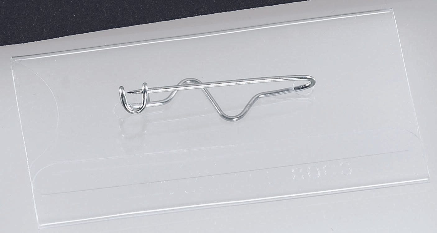 DURABLE Namensschilder transparent 6 cm x 3 cm