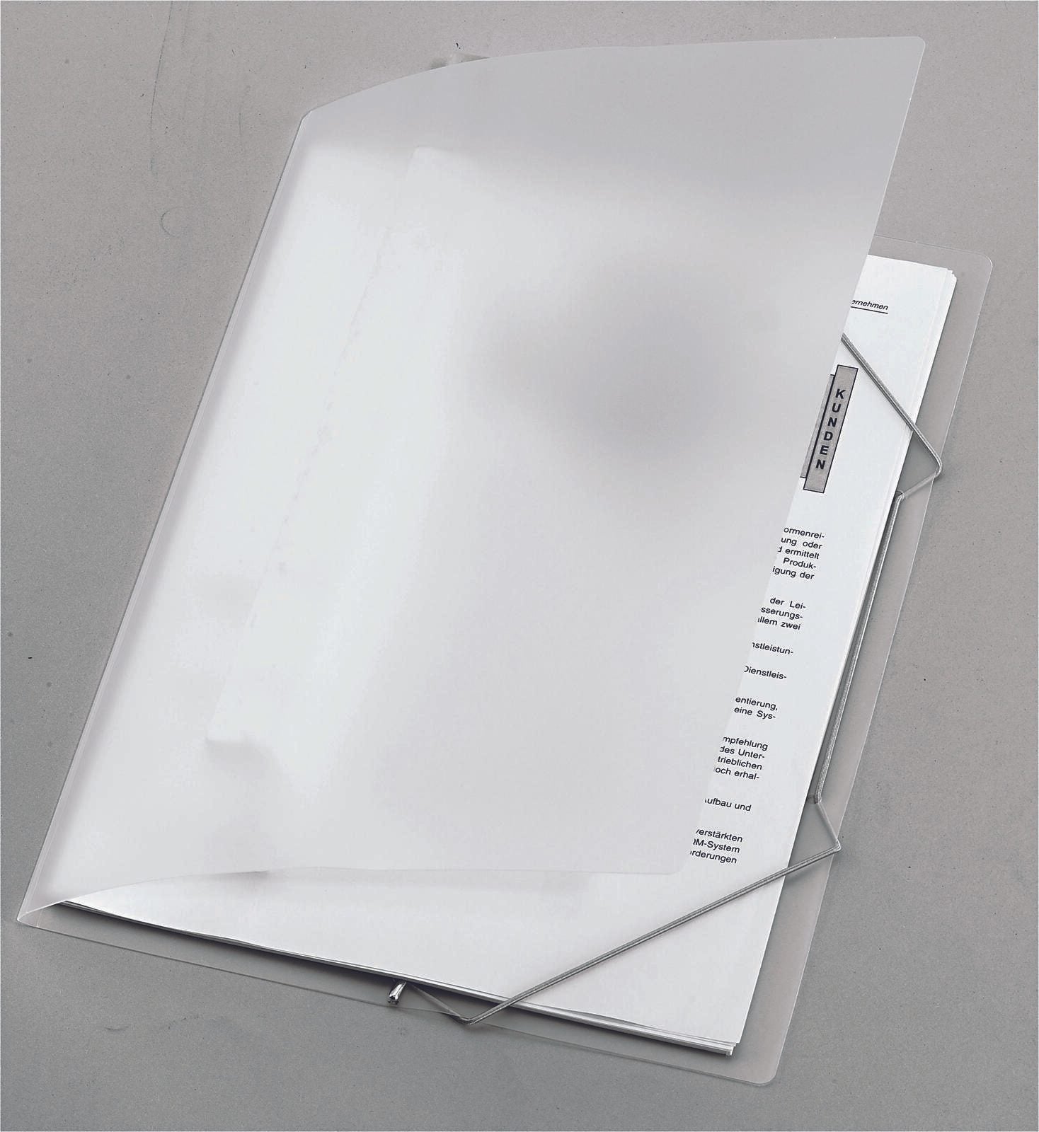 OXFORD Eckspanner Image DIN A4 transparent