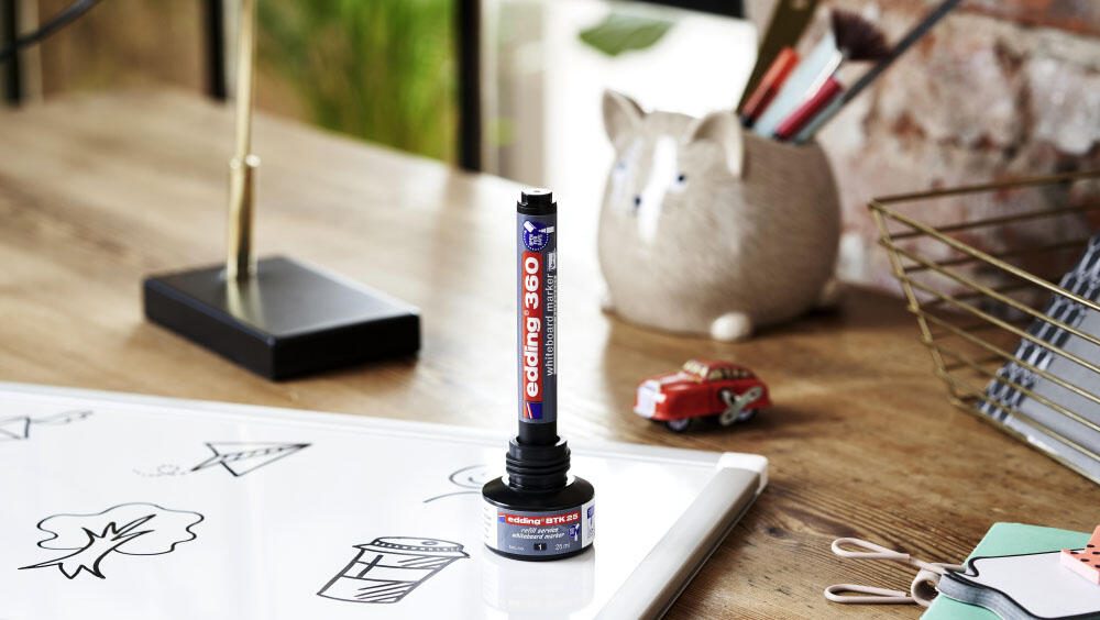 edding 360 Whiteboard-Marker 1.5 - 3.0 mm Schwarz