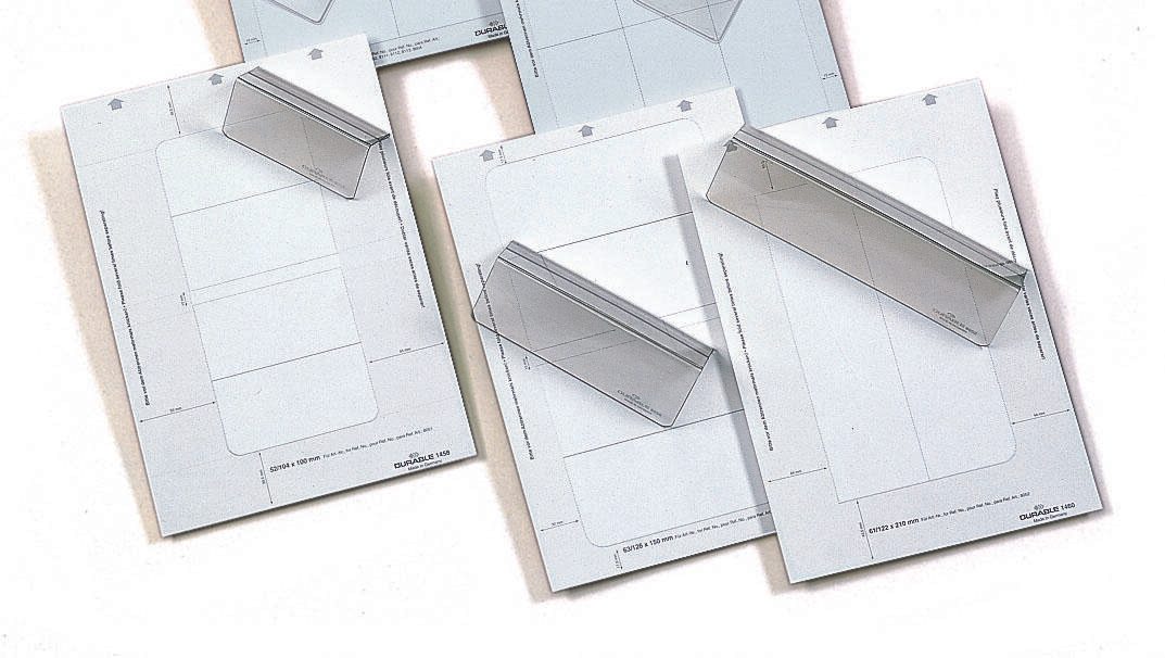 DURABLE Einsteckschilder für Namensschilder Badgemaker 10,0 x 5,2 cm