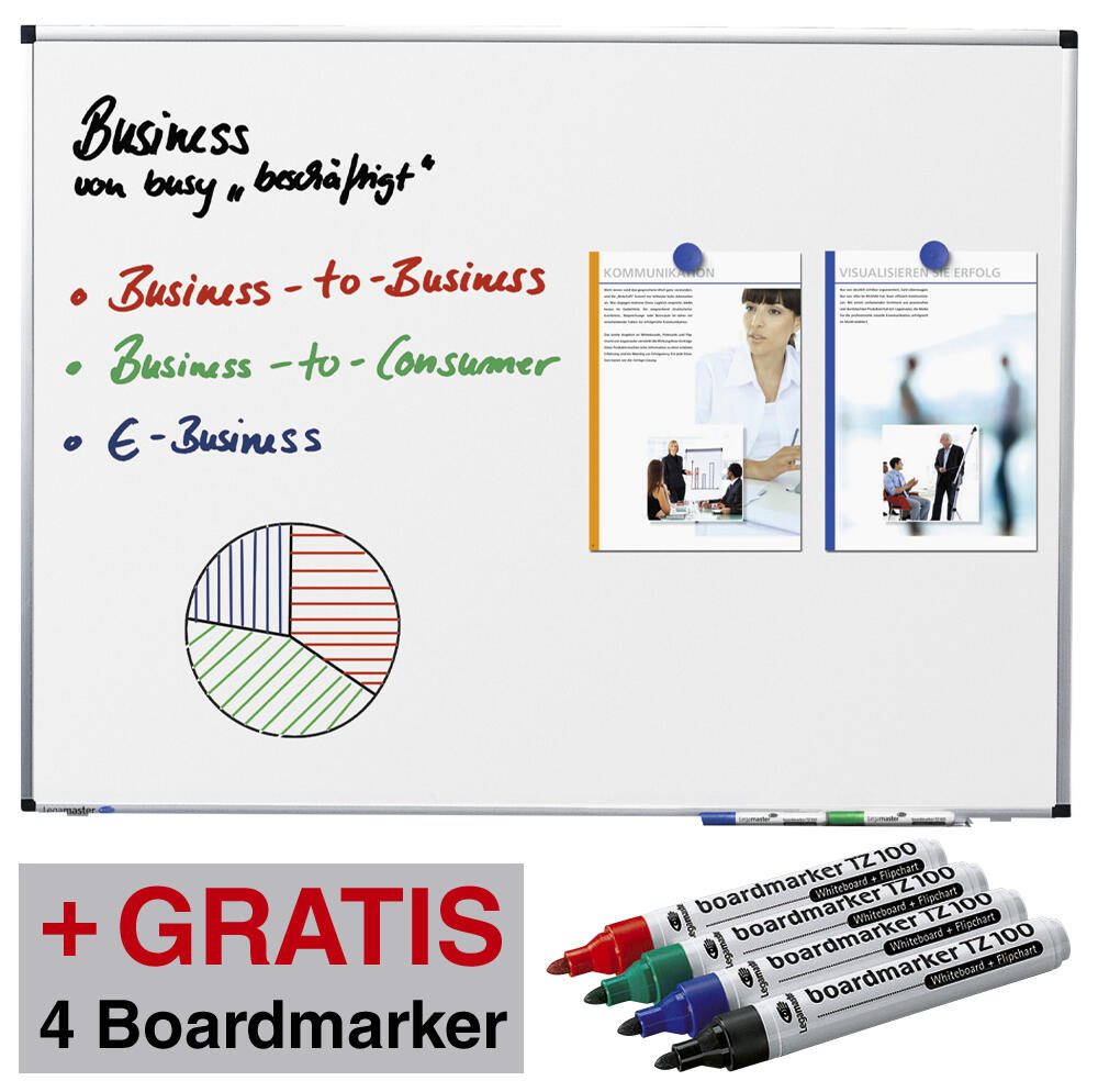 Legamaster Whiteboard PREMIUM 90,0 x 60,0 cm weiß