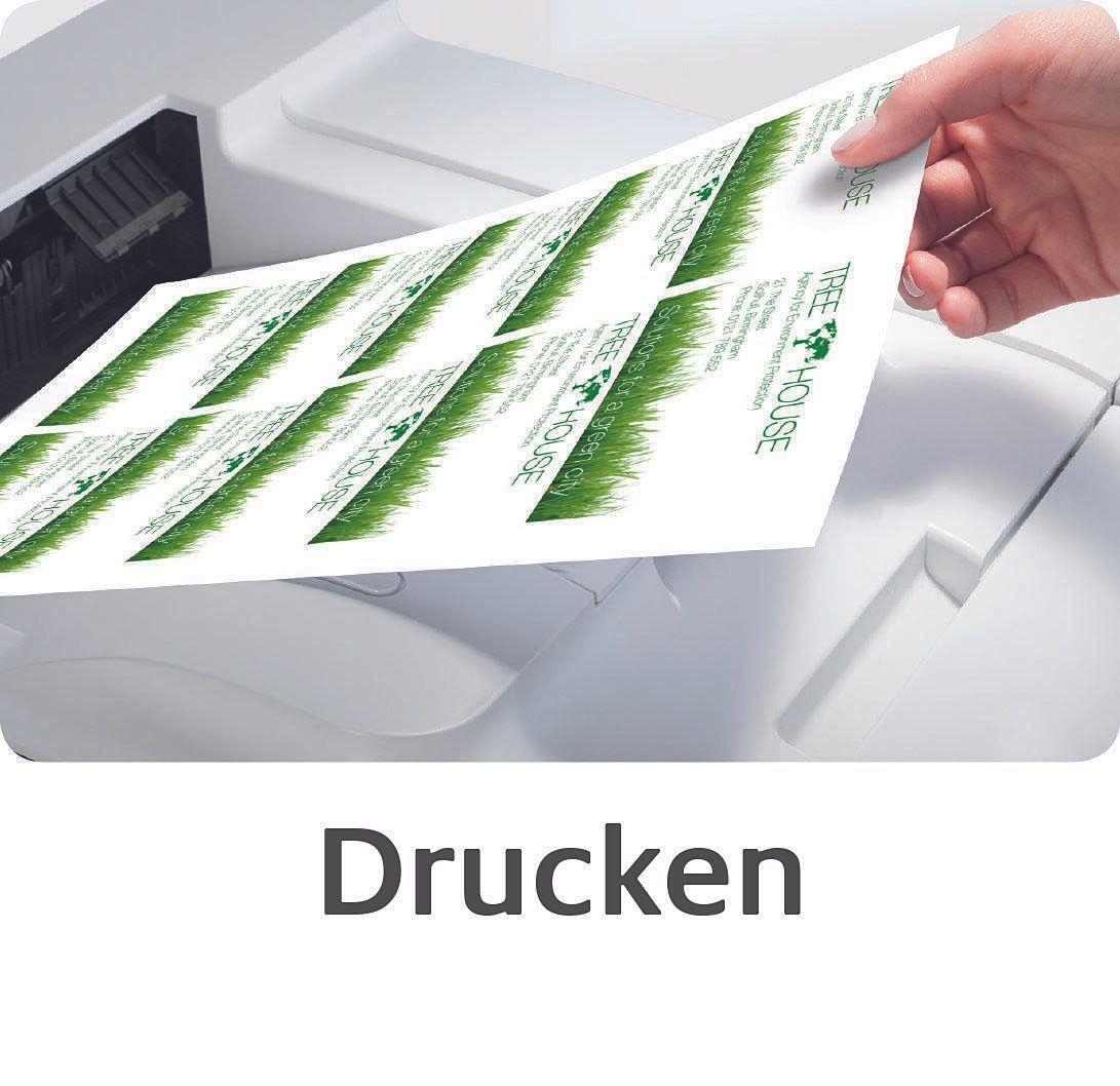 AVERY Zweckform Visitenkarten 200 g/m² matt weiß