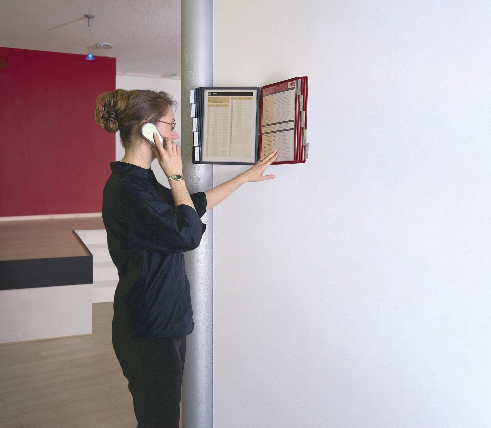 DURABLE SHERPA® WALL 10 Wand-Sichttafelsystem DIN A4