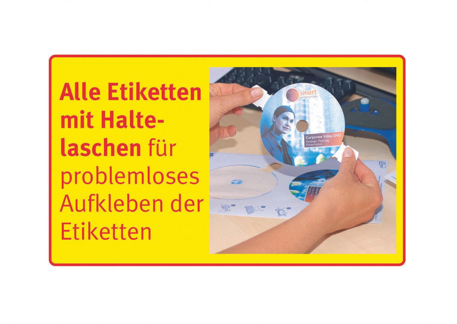 AVERY Zweckform CD-Etiketten ClassicSize