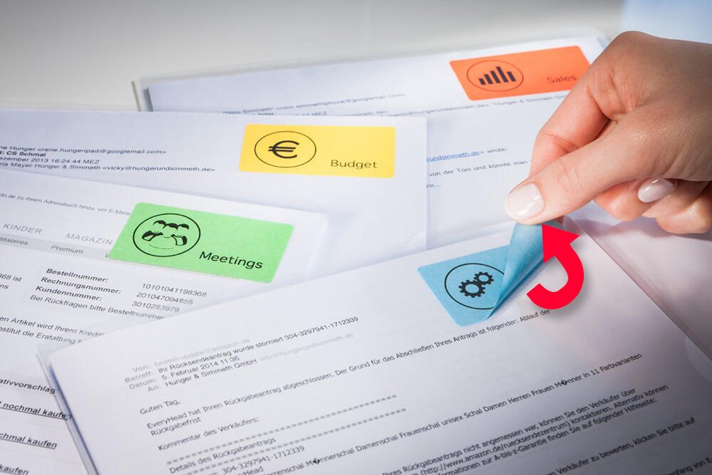 AVERY Zweckform Etiketten L6036-20 rot 25,4 x 10,0 mm