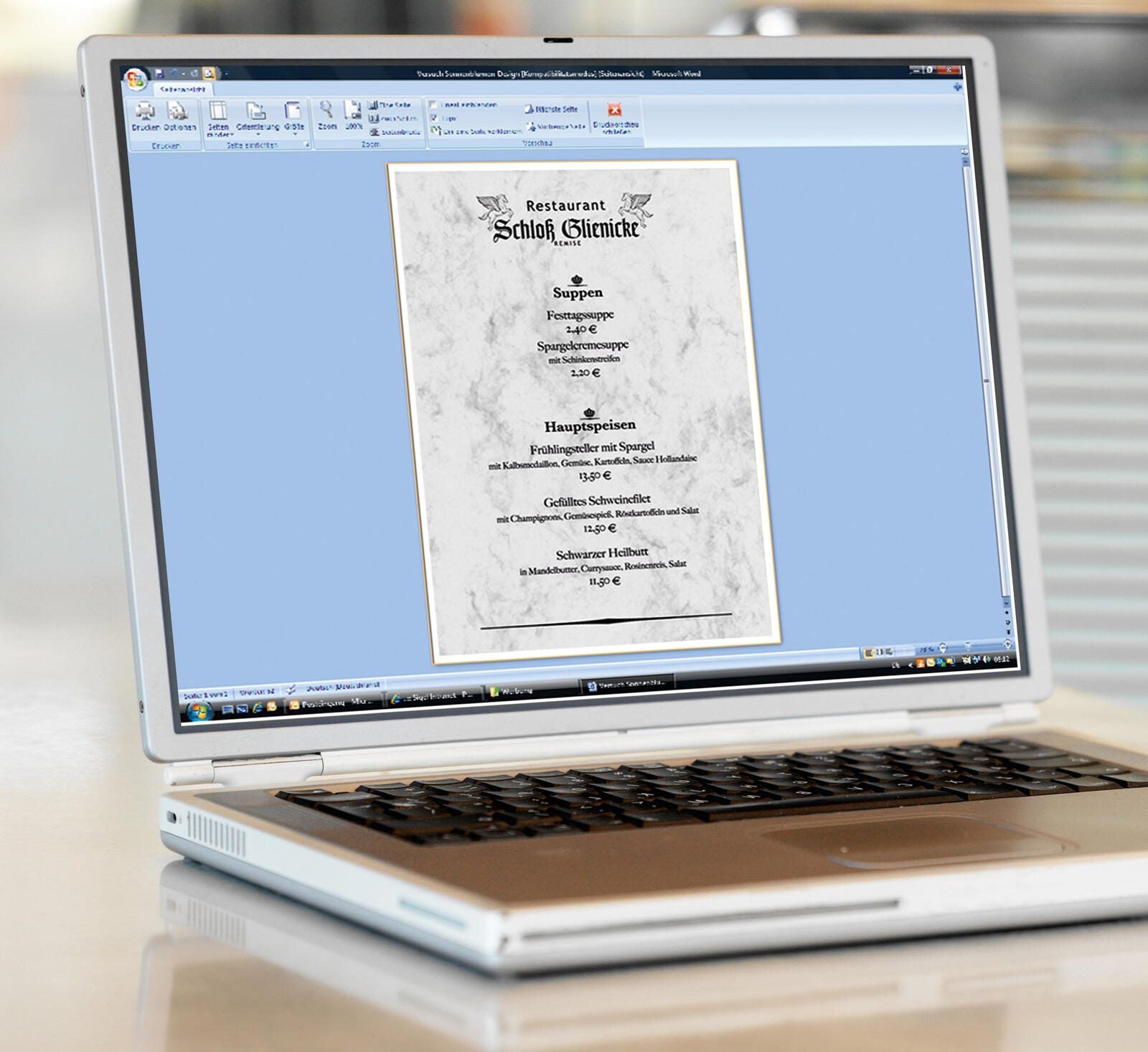 SIGEL Marmor Motivpapier DIN A4 90 g/m²