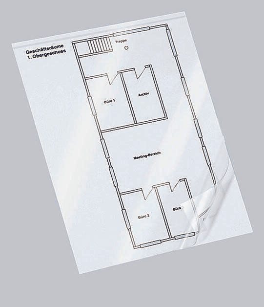 AVERY Zweckform Kopierfolien 3555 transparent