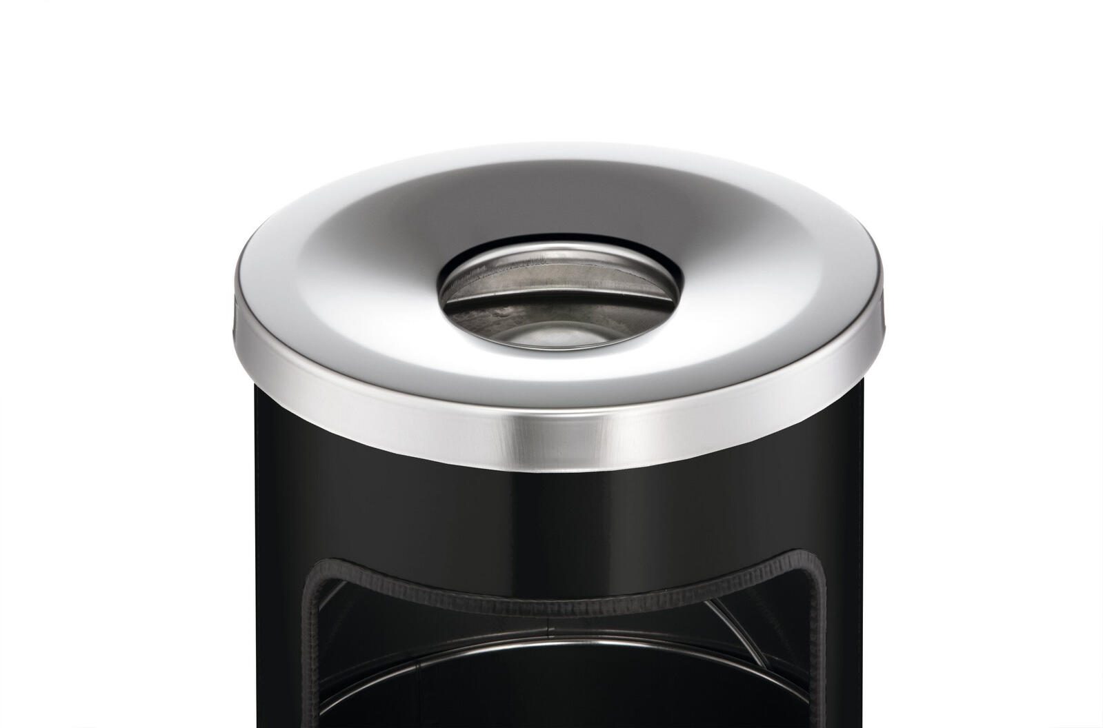 DURABLE Standaschenbecher schwarz