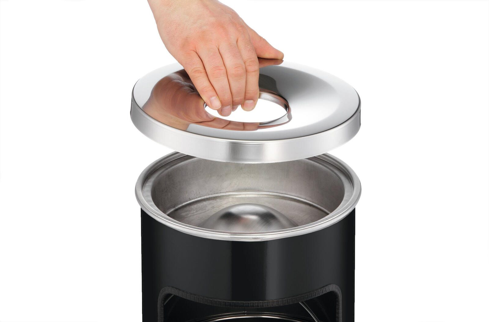 DURABLE Standaschenbecher schwarz