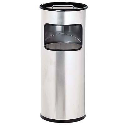 DURABLE Standaschenbecher silbermetallic