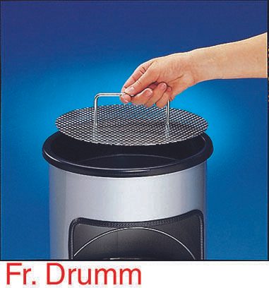 DURABLE Standaschenbecher silbermetallic