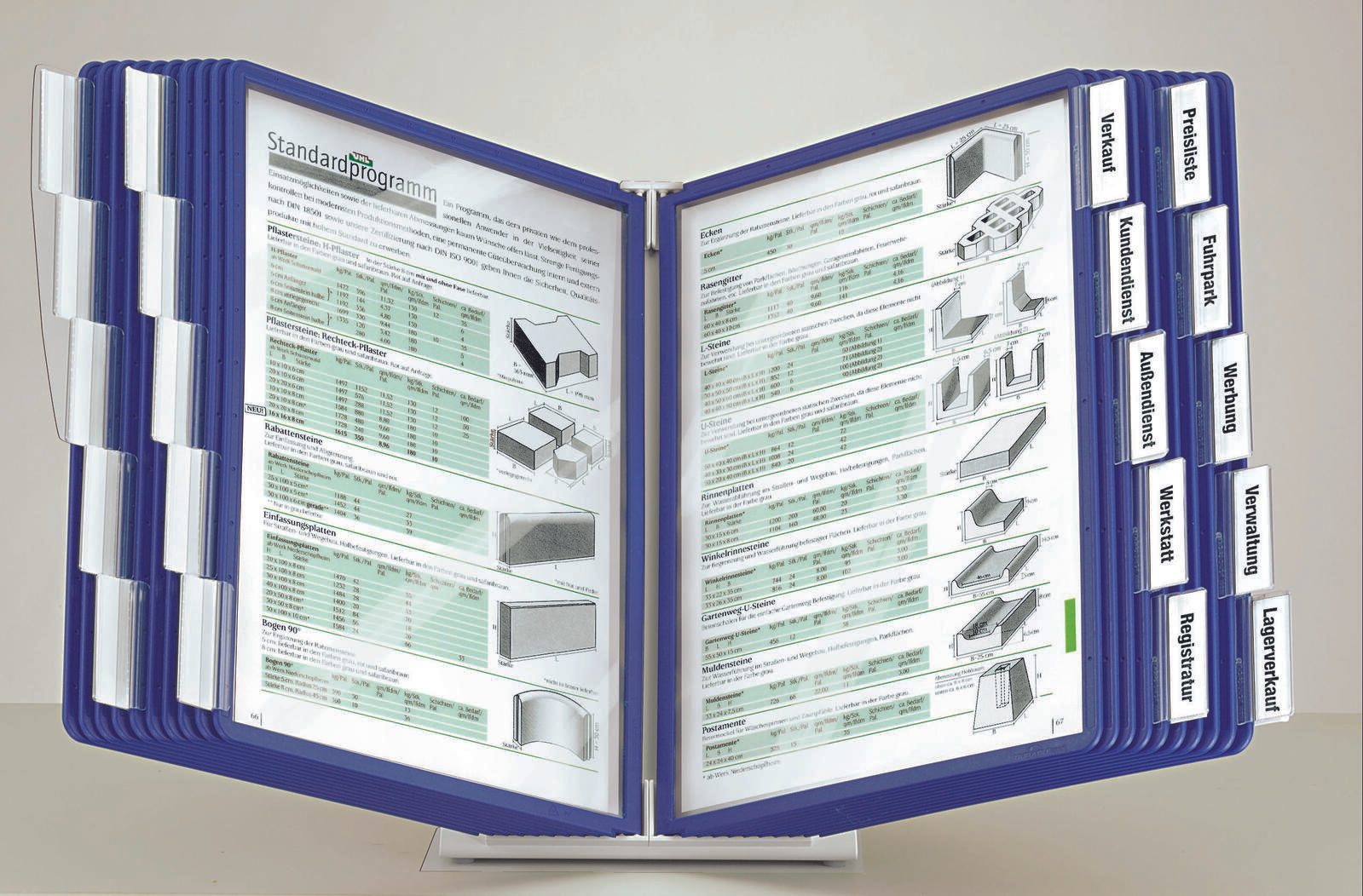 DURABLE VARIO Sichttafelsystem DIN A4